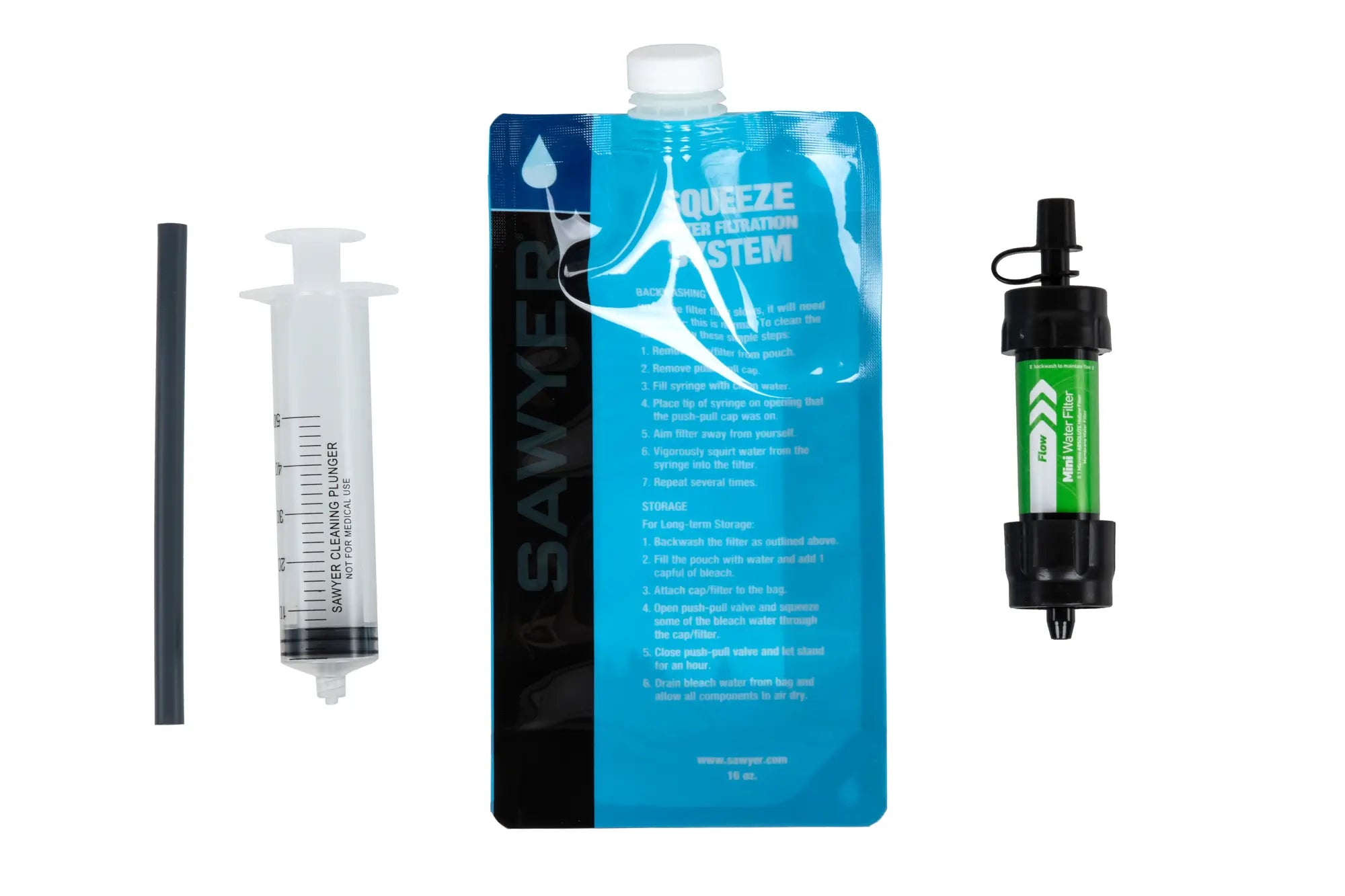 Sawyer Mini Water Filtration System Green