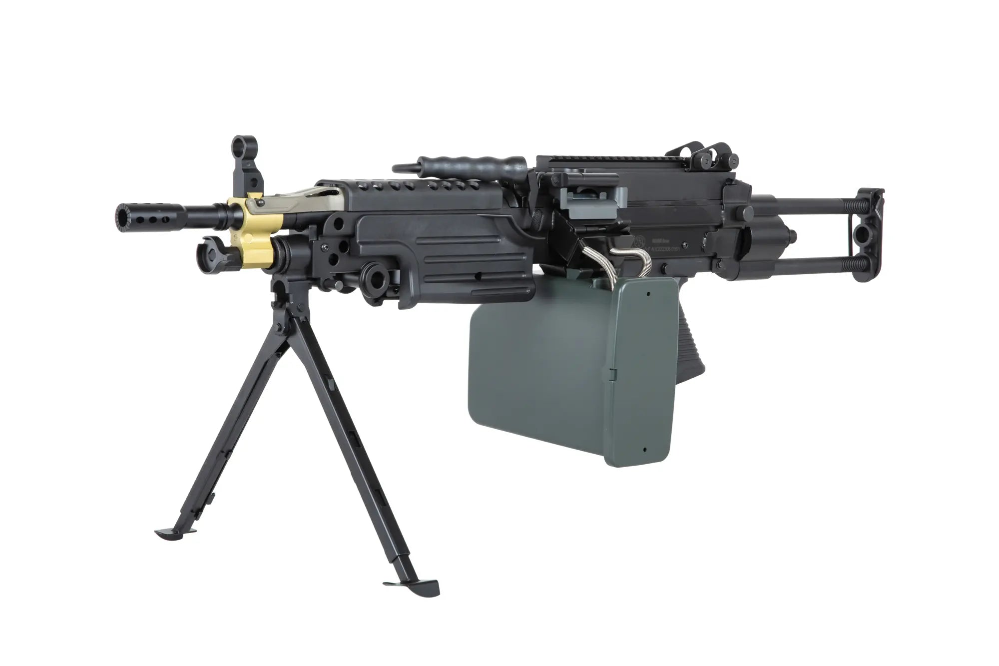 ASG A&K Cybergun M249 PARA Black machine gun-6