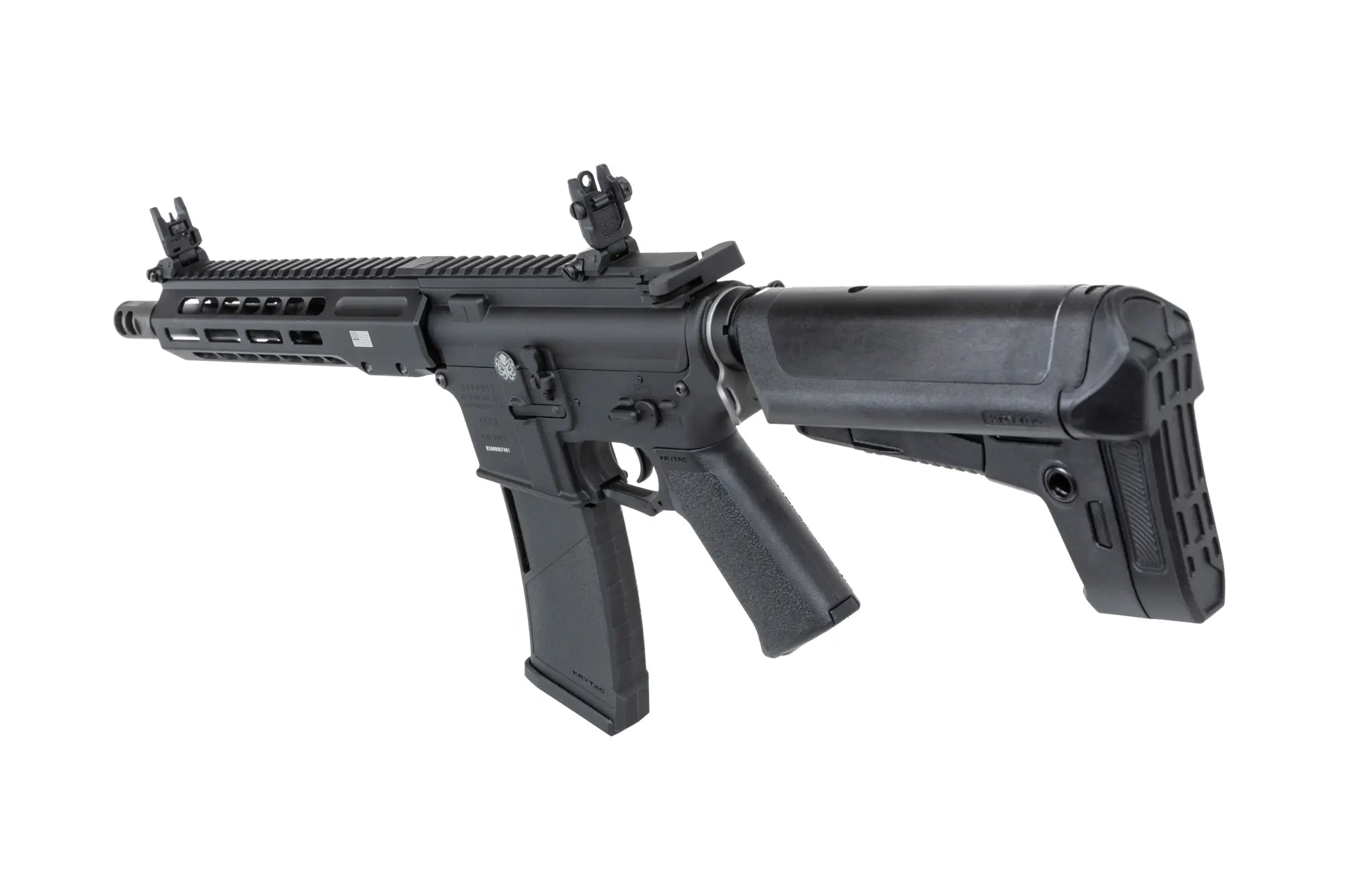 Krytac Barrett REC7 DI SBR airsoft Carbine Black-7