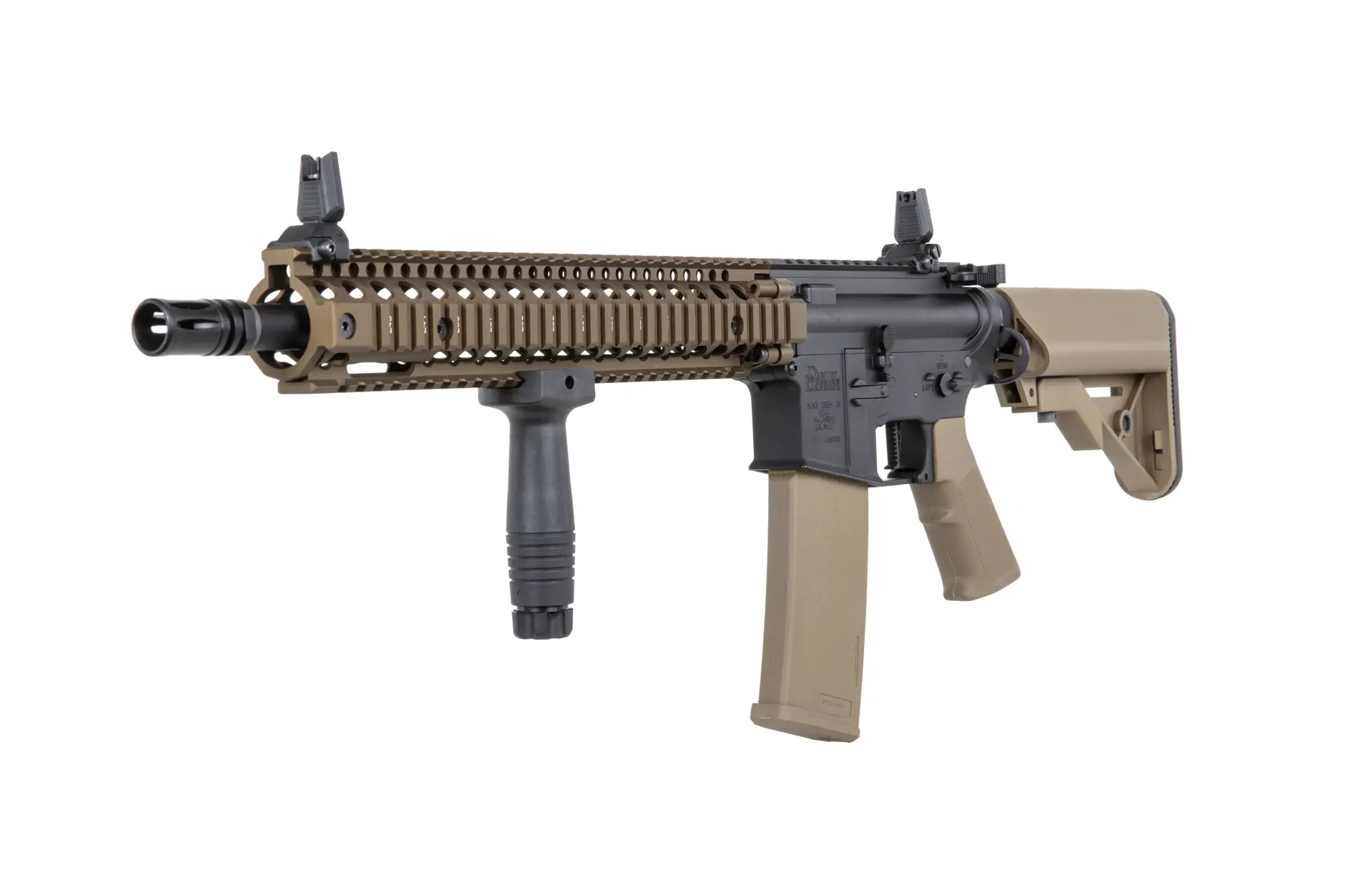 Specna Arms Daniel Defense® MK18 SA-P26 Prime™ Aster II ETU airsoft carbine with Chaos Bronze brushless motor-13