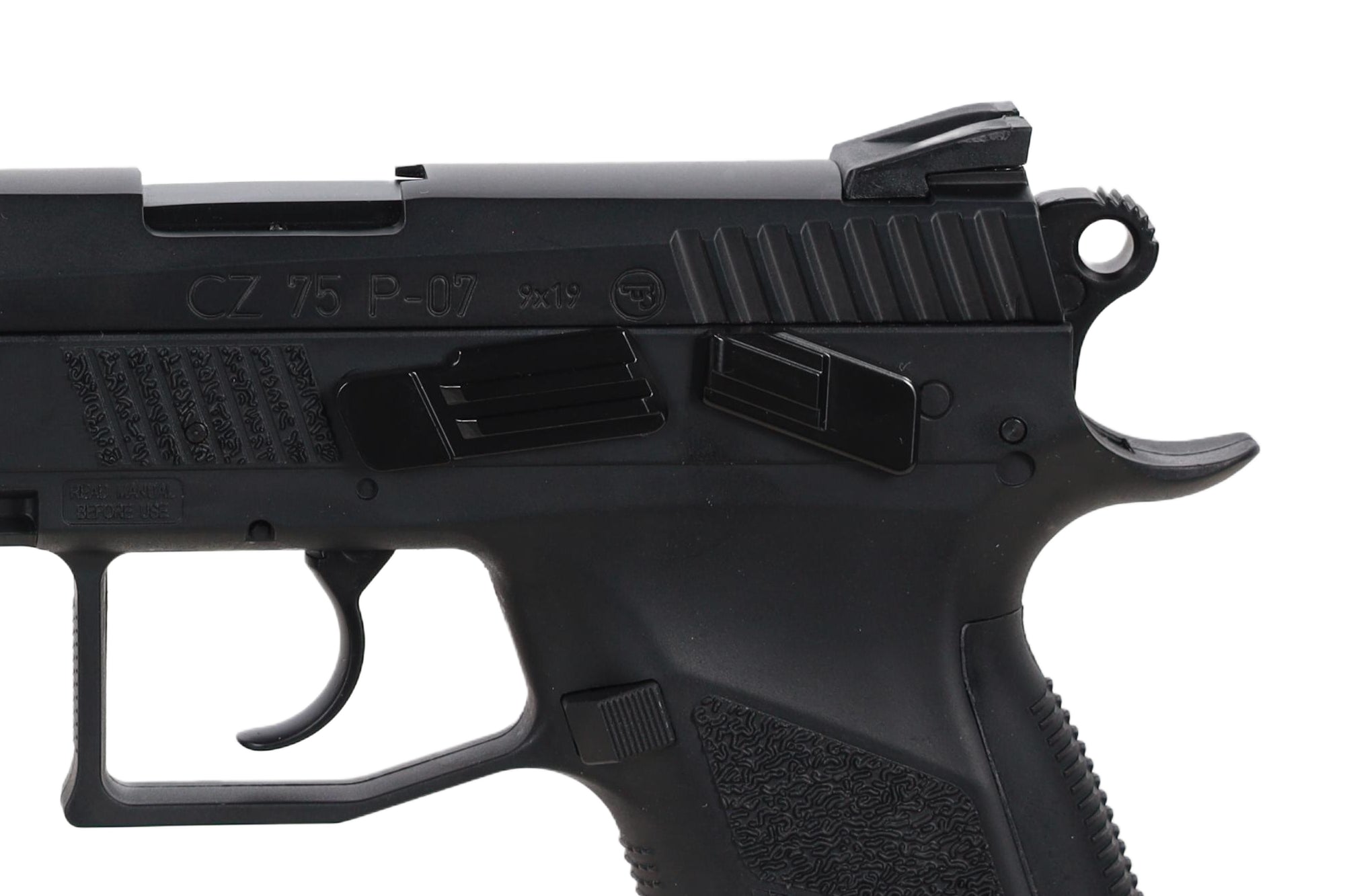 ASG CZ-75 P-07 DUTY NBB Pistol CO2 – Black-9