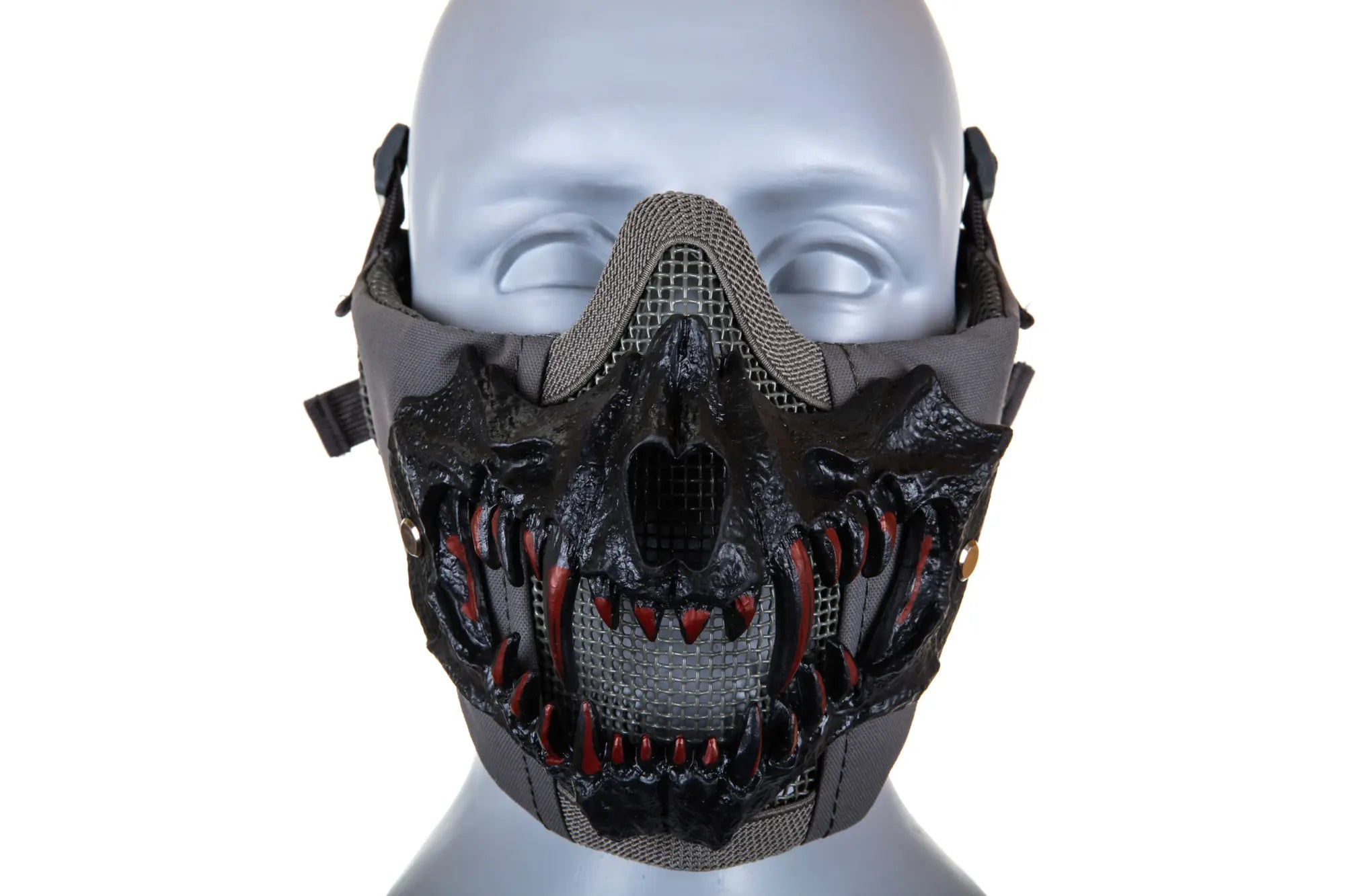 Stalker EVO PLUS Fangs Ear Protection Grey mask-4