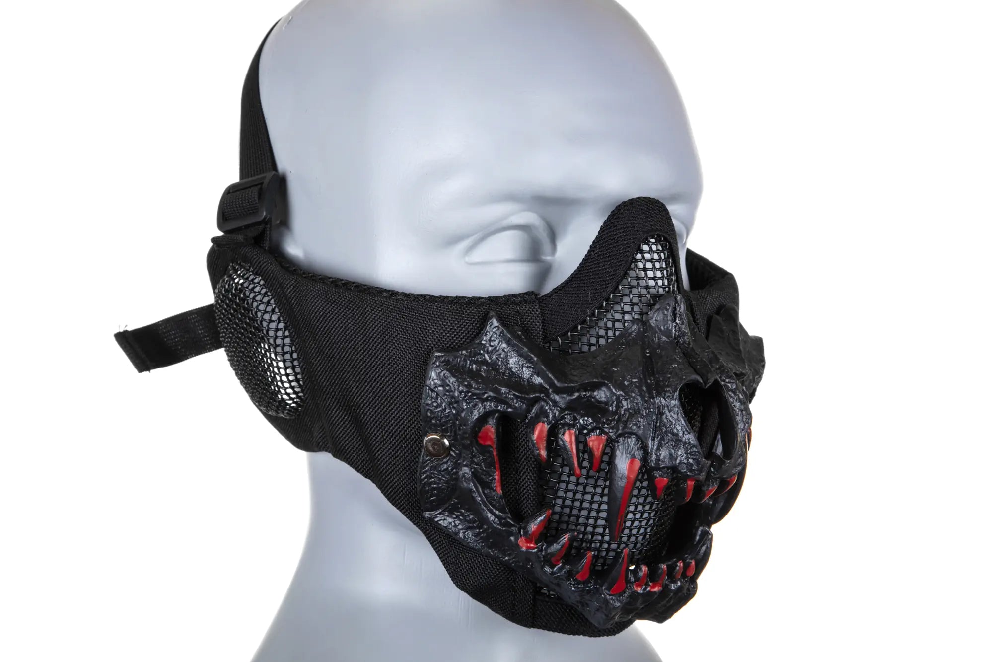 Stalker EVO PLUS Fangs Ear Protection Mask Black-2