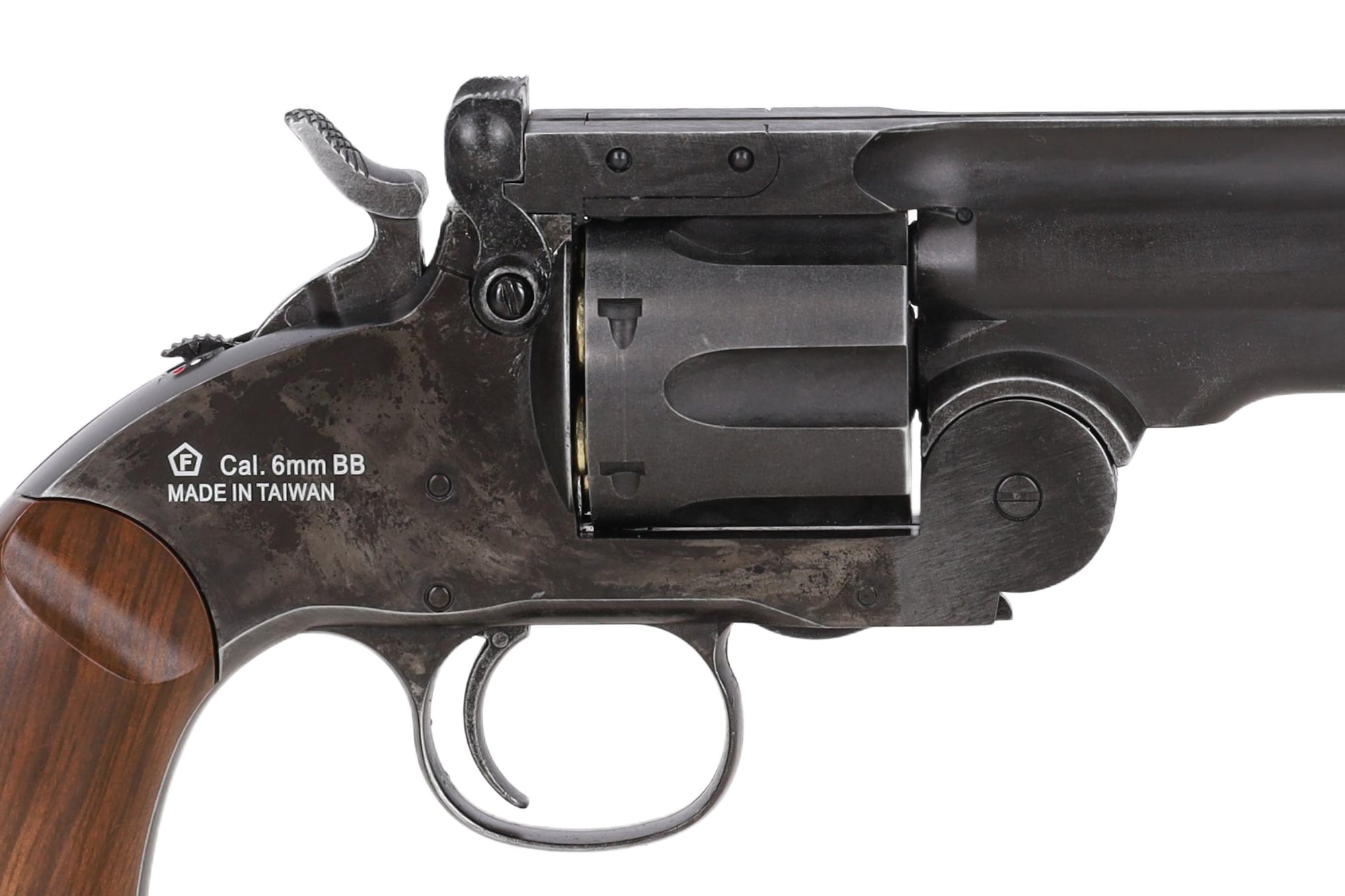 airsoft Schofield 6" CO2 revolver – Grey-12