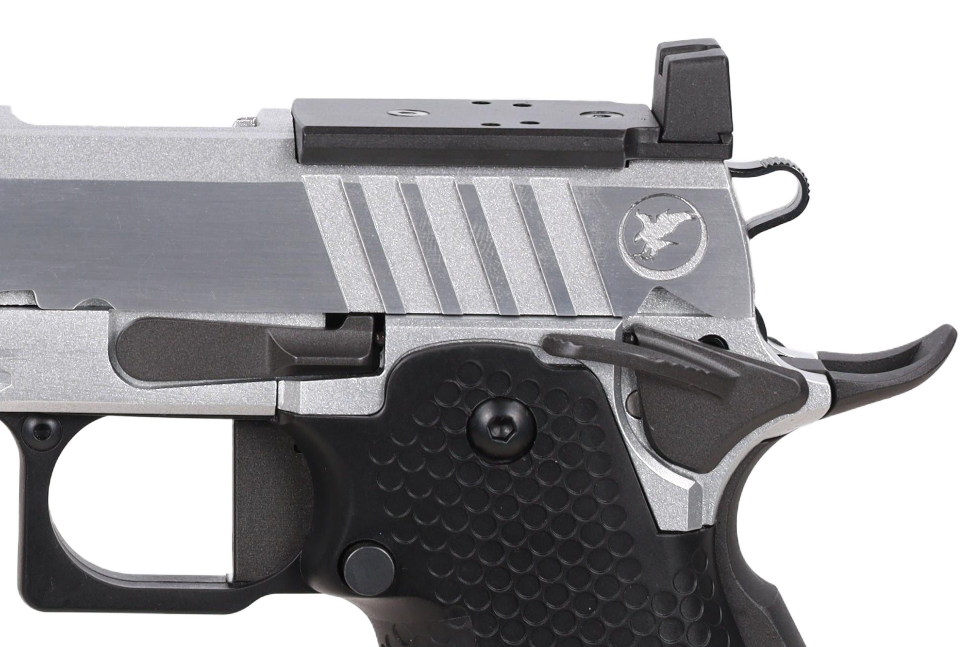 RWA Nighthawk Custom BDS9 GBB Pistol Optics Ready – Silver-9