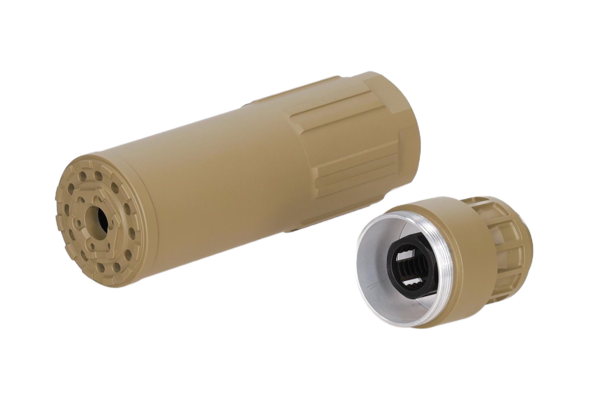 5KU sound suppressor + flame suppressor set 5KU-400 Tan-2