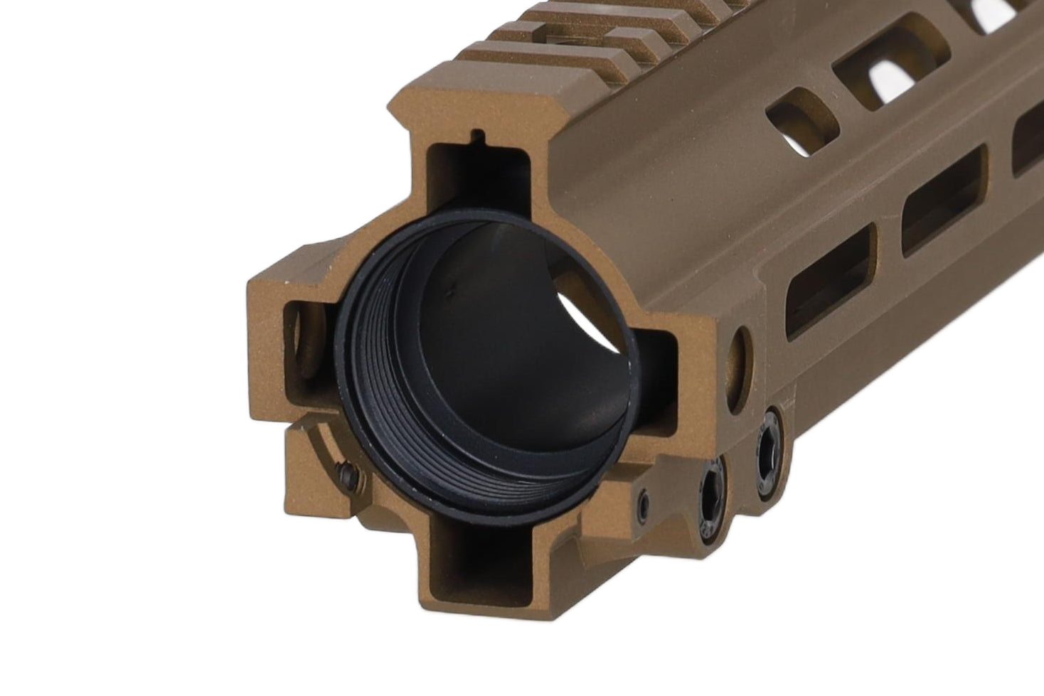 Specna Arms MK8-style M-LOK 9.5" mounting rail for M4/AR15 replicas - Chaos Bronze-2