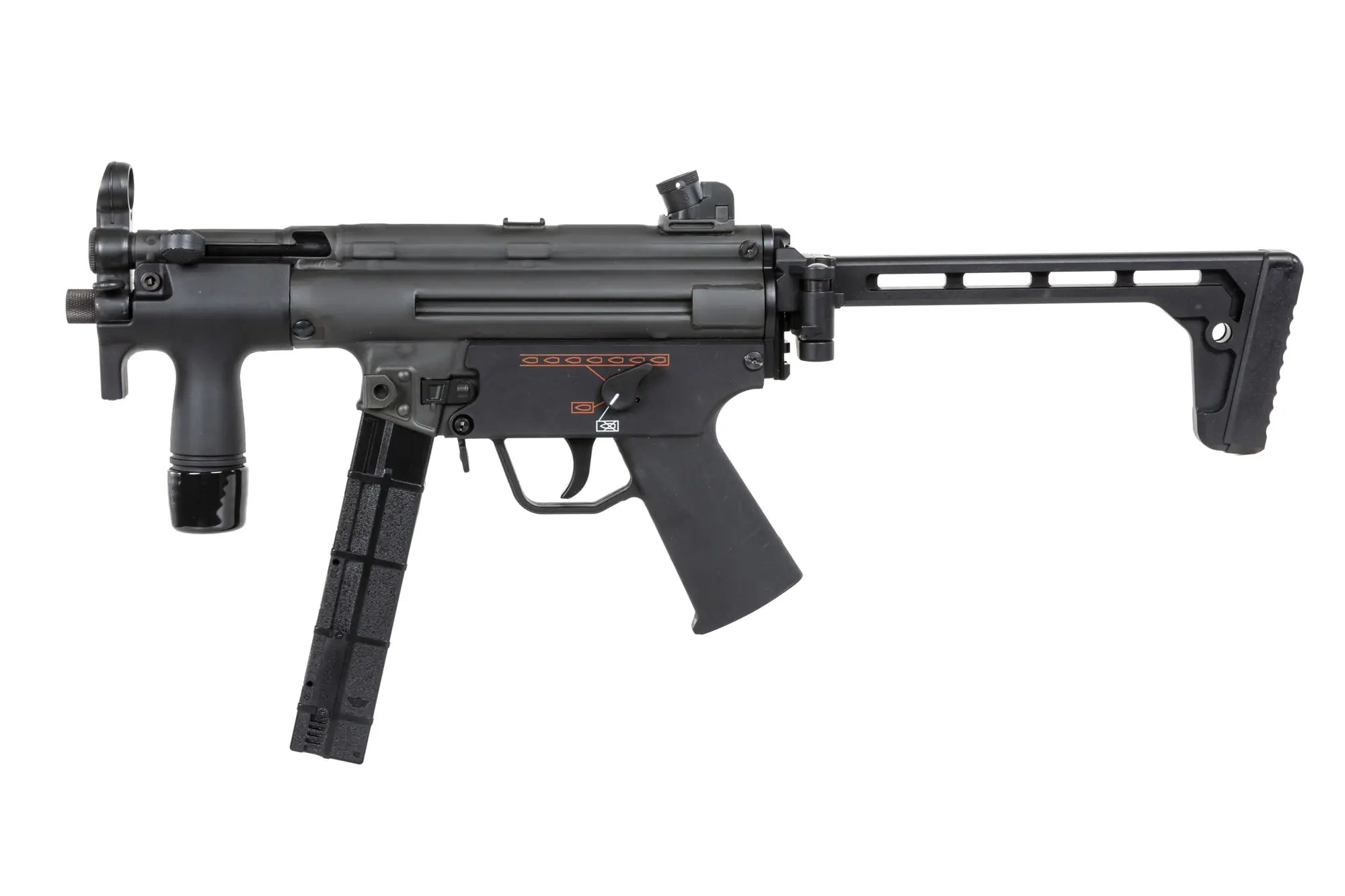 airsoft BOLT Airsoft SWAT K (B.R.S.S) submachine gun with folding stock-4