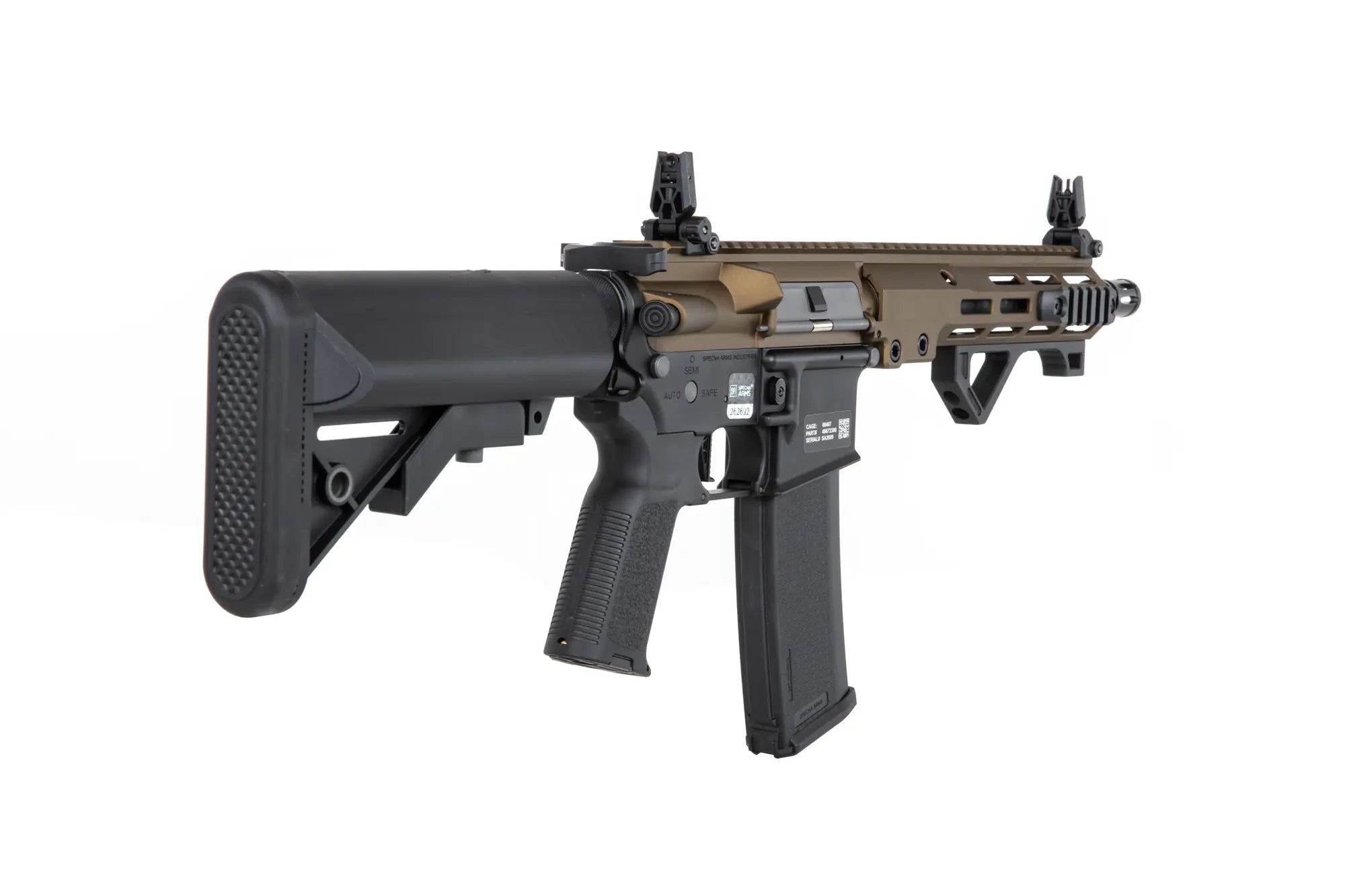 Specna Arms SA-P23 Prime™ Aster II ETU airsoft carbine with Chaos Bronze brushless motor-8