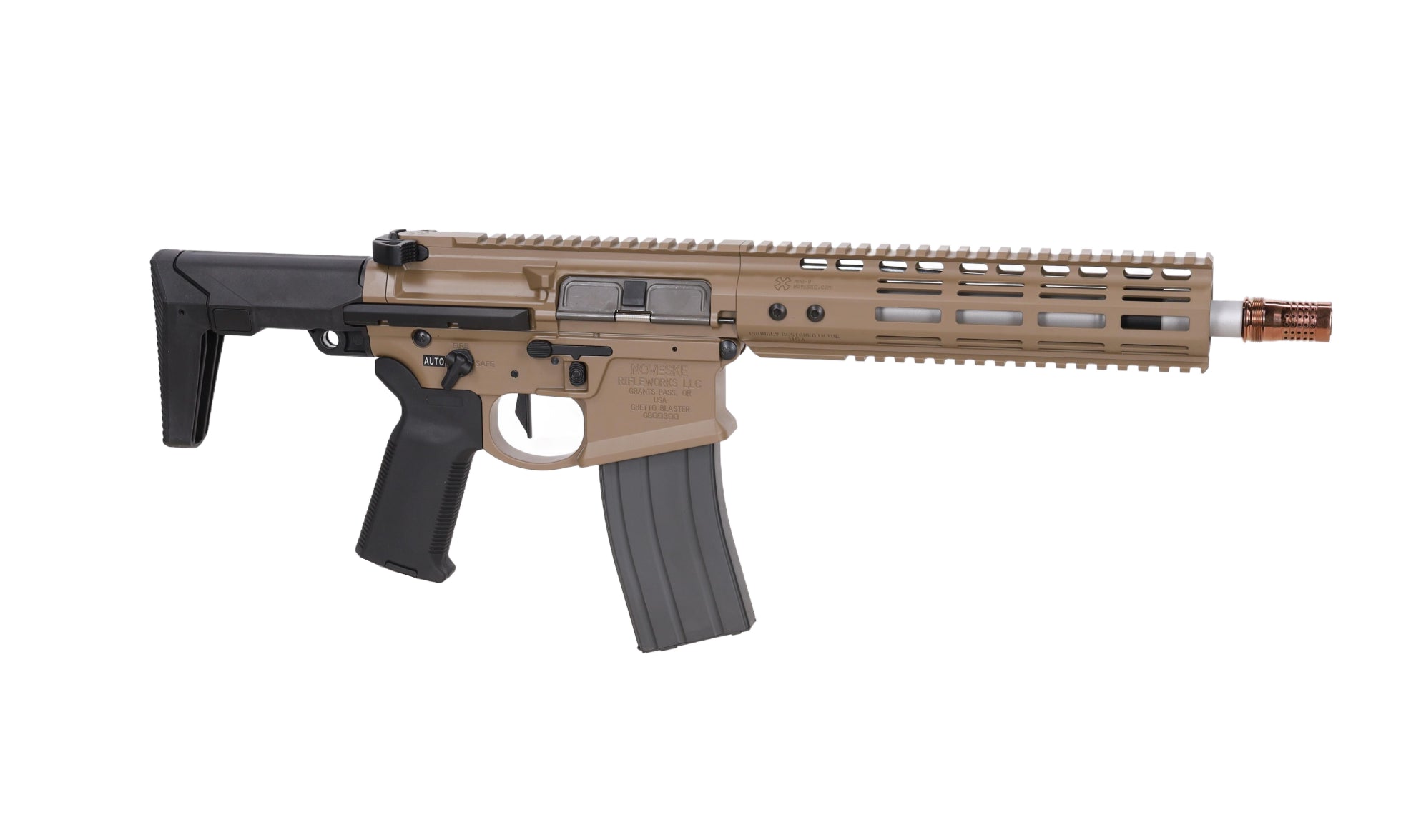Noveske Ghetto Blaster NHR-9 10.5" MWS Gen.2 FDE