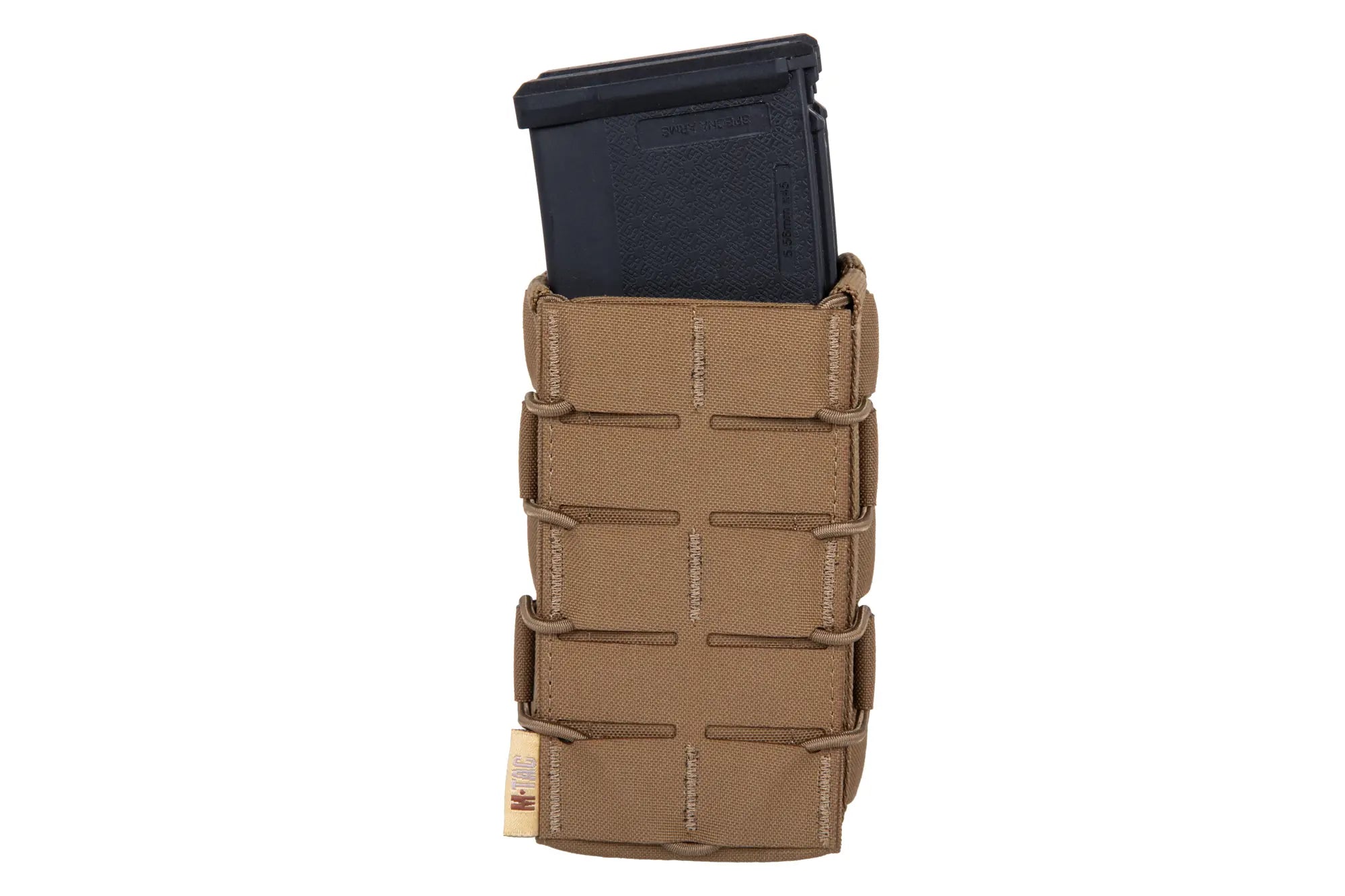 M-Tac Double open magazine loader for AK/AR Laser Cut Coyote Brown-2