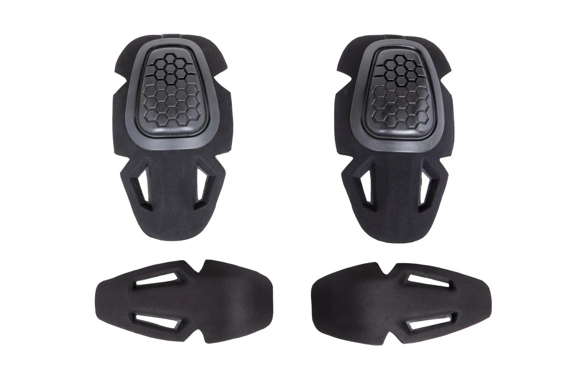Set of elbow and knee pads for G4 Wosport uniforms Black-1