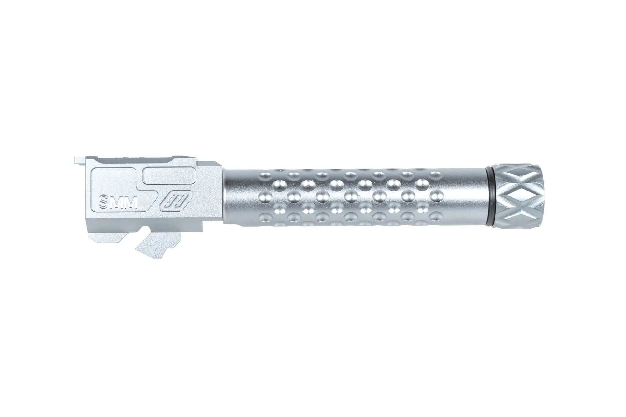 Aluminium 5KU external barrel for Umarex G19 GBB Light Grey