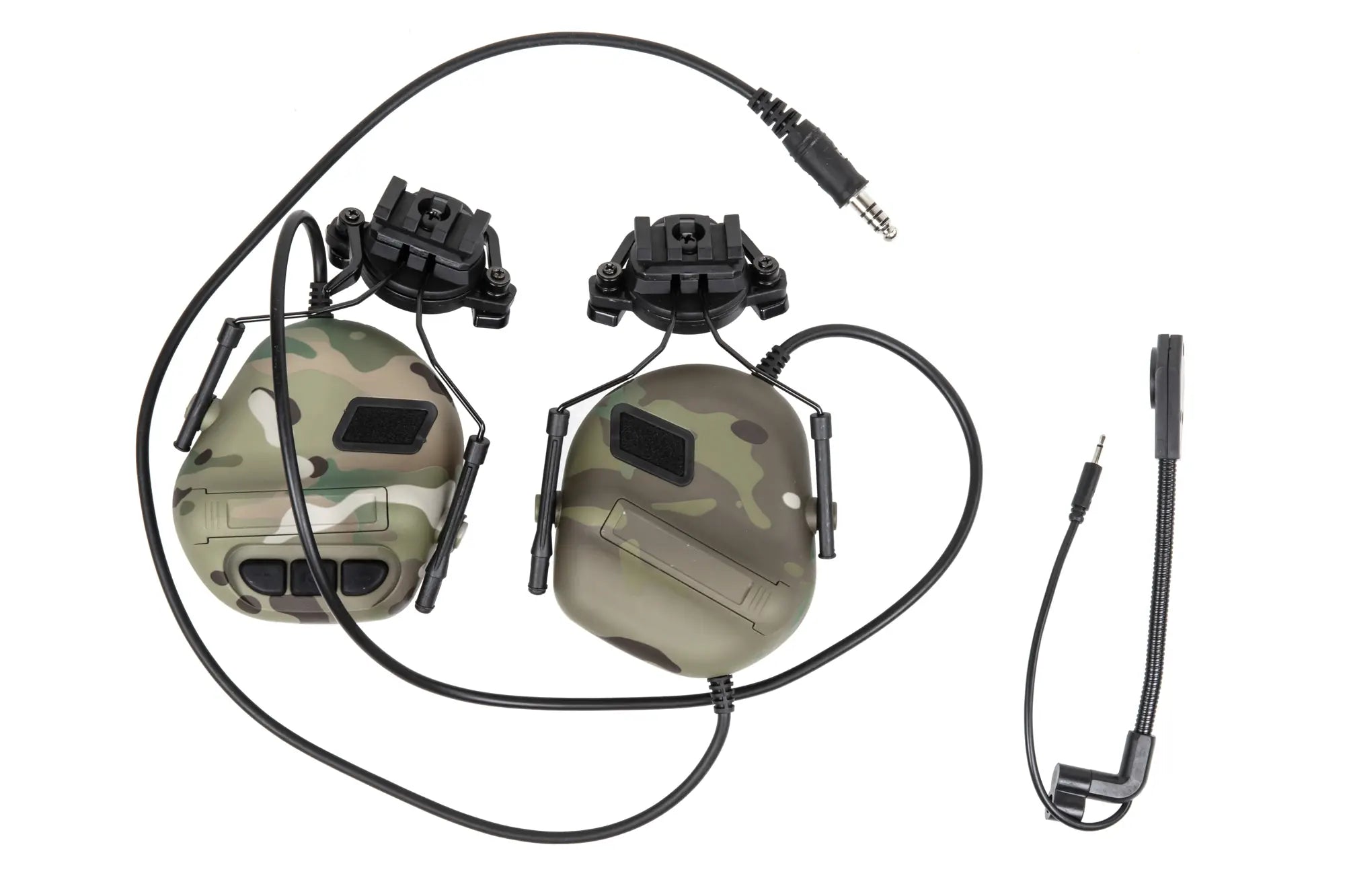 Active hearing protectors Wosport HD-11 Gen. 5 Multicam