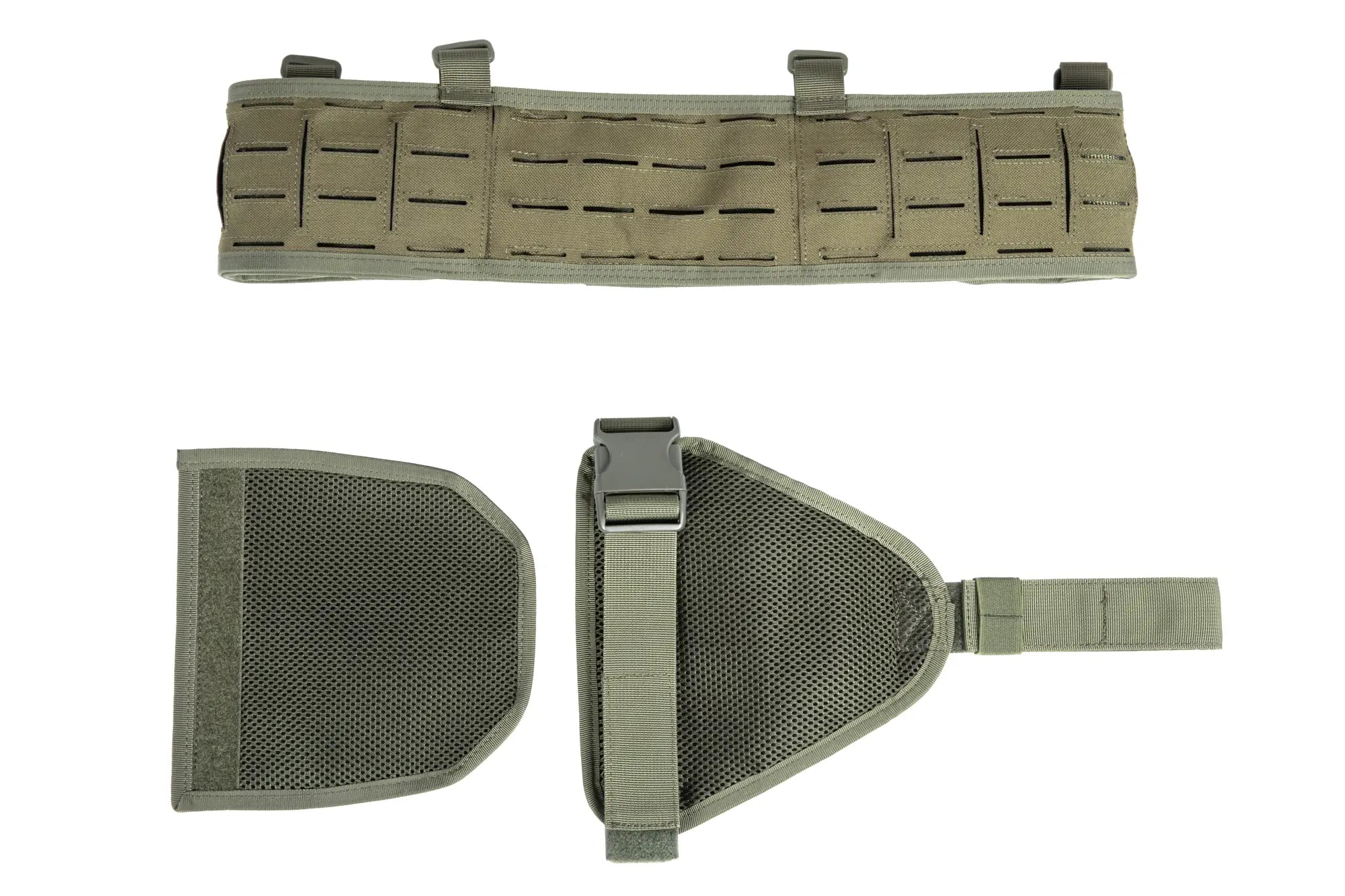 Wosport tactical duty belt Olive-1