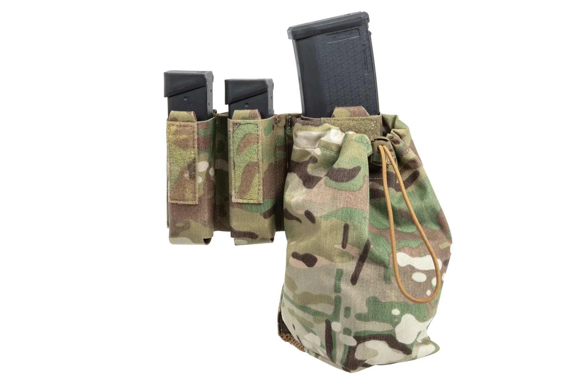 Pew Tactical pouch set with integrated PH50 Multicam drop bag-2