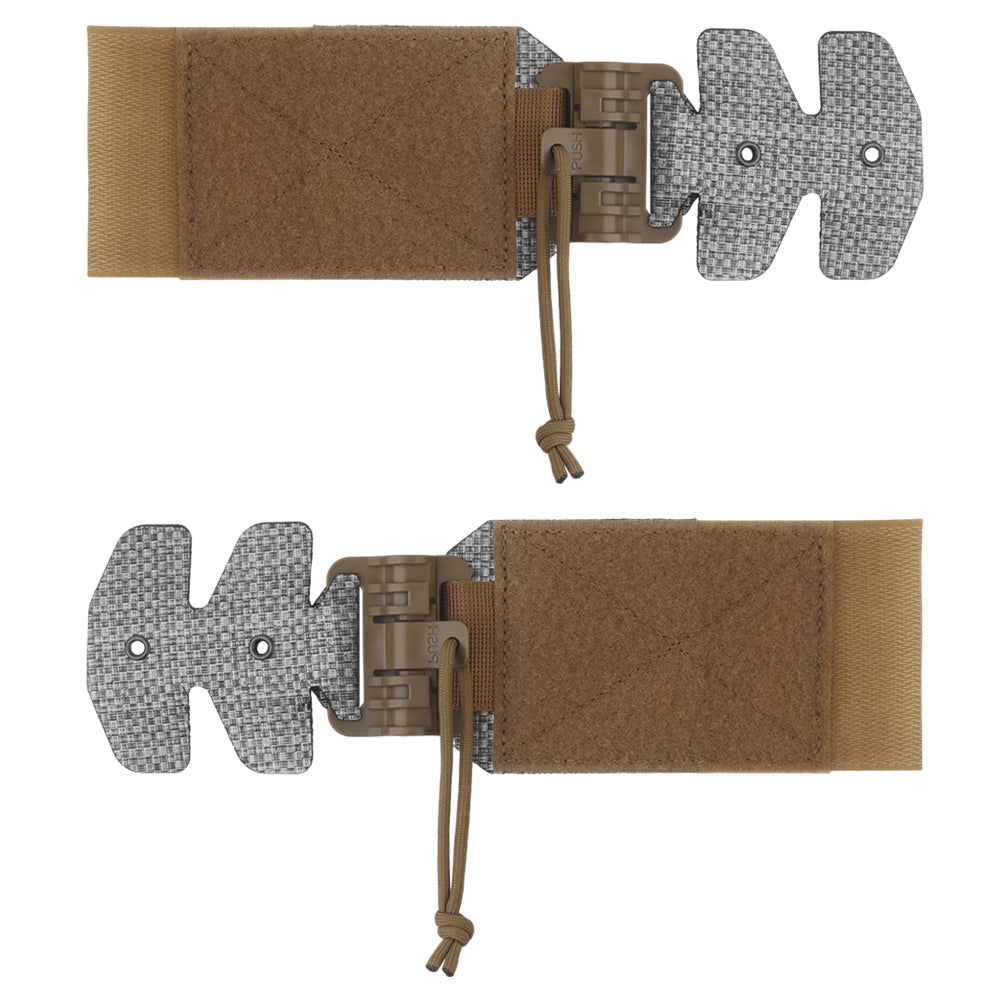 Wosport QD Adapter Set for V5 Plate Carrier Coyote Brown-5