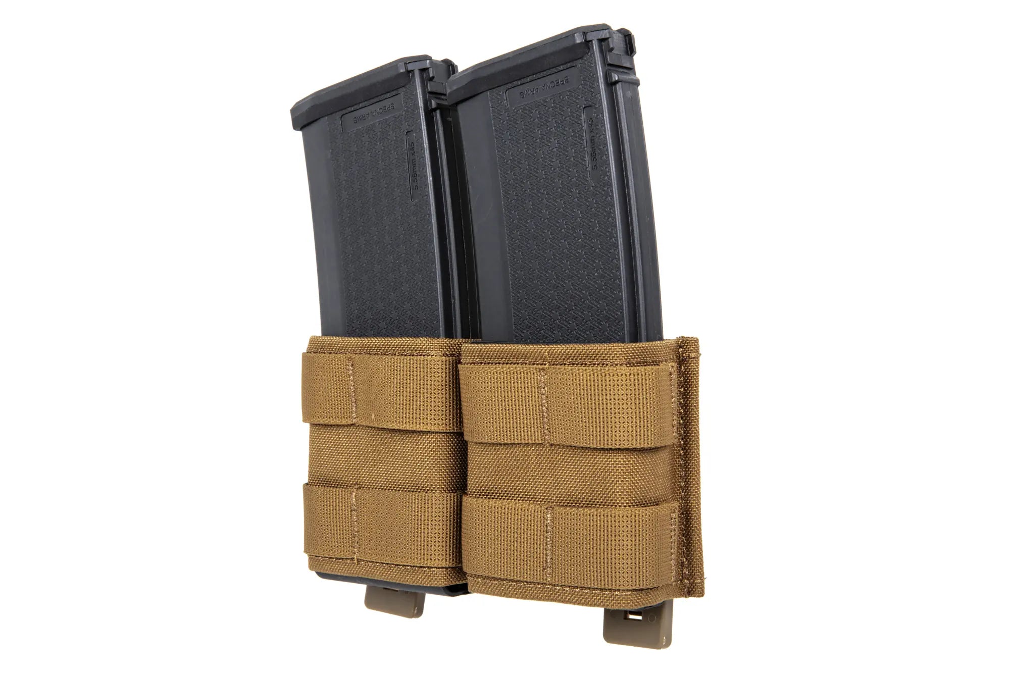 Double open magazine pouch 5.56 mm Wosport Coyote Brown-2