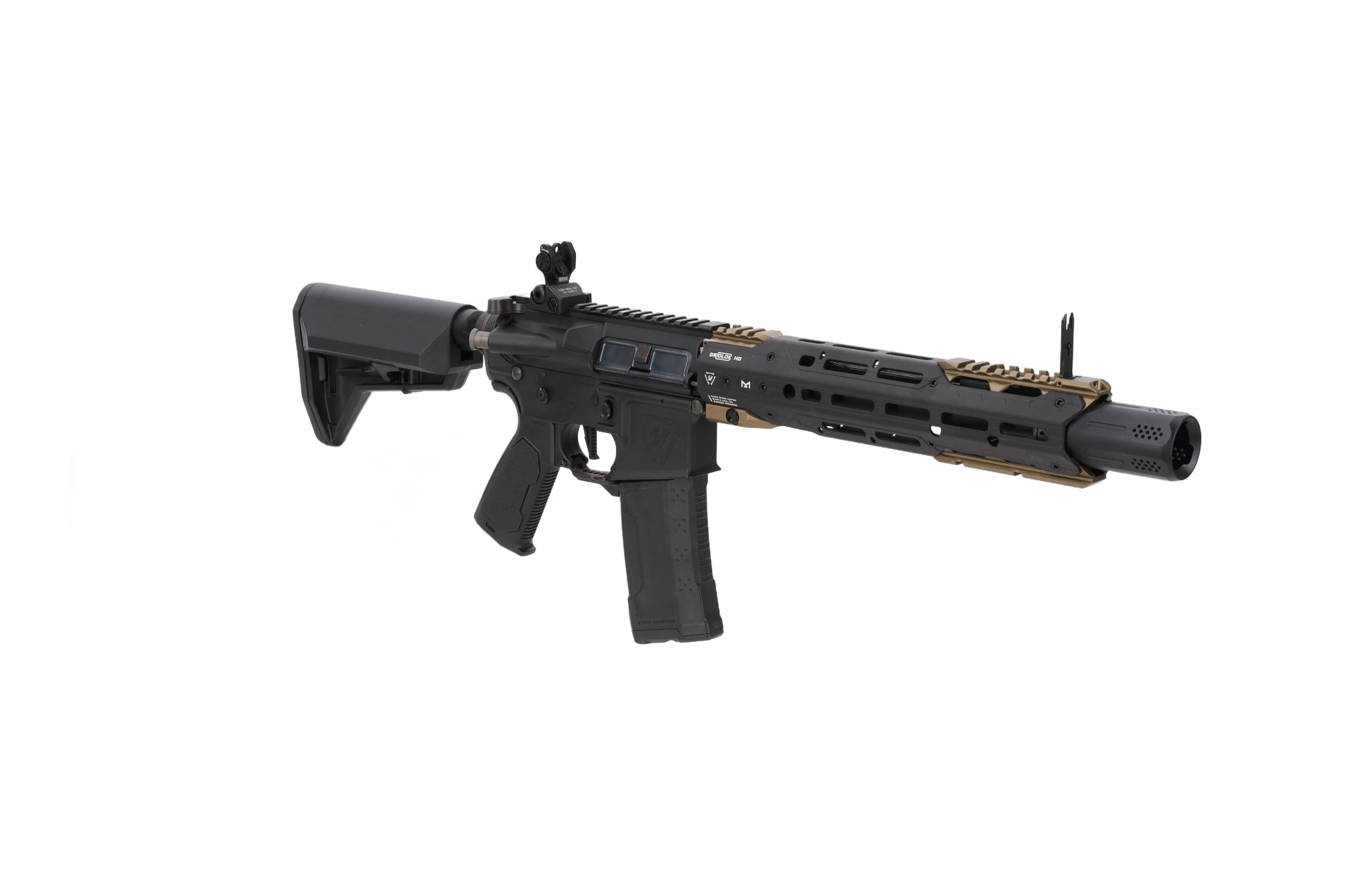 King Arms x Strike Industries Sentinel GRIDLOK® 11" Aster SE ETU Flat Dark Earth airsoft Carbine-15