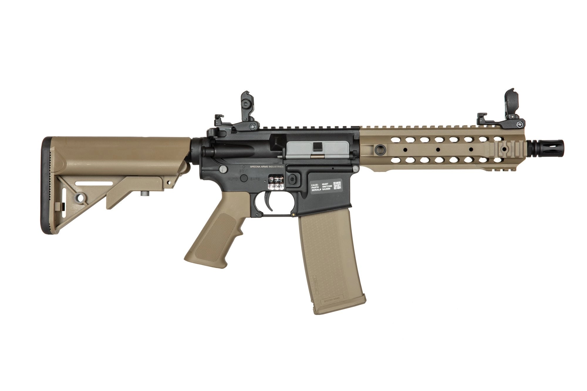 ASG Specna Arms SA-F01 FLEX GATE X-ASR Half-Tan Carbine-9