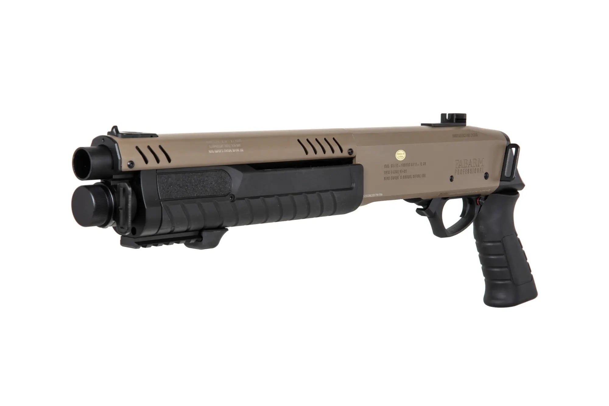 Fabarm STF12 11'' Short Initial 1 J FDE ASG Shotgun-6