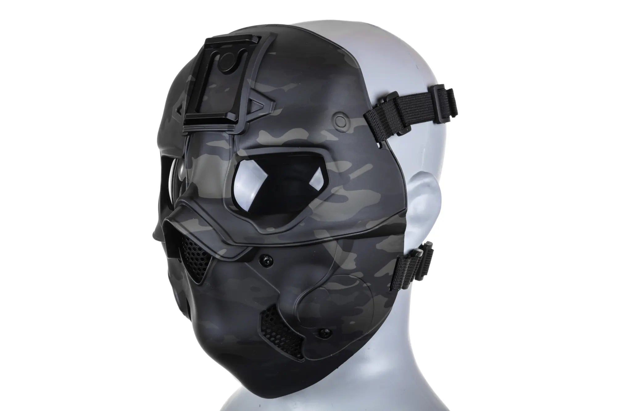 Wosport Tactical Mask Multicam Black-2