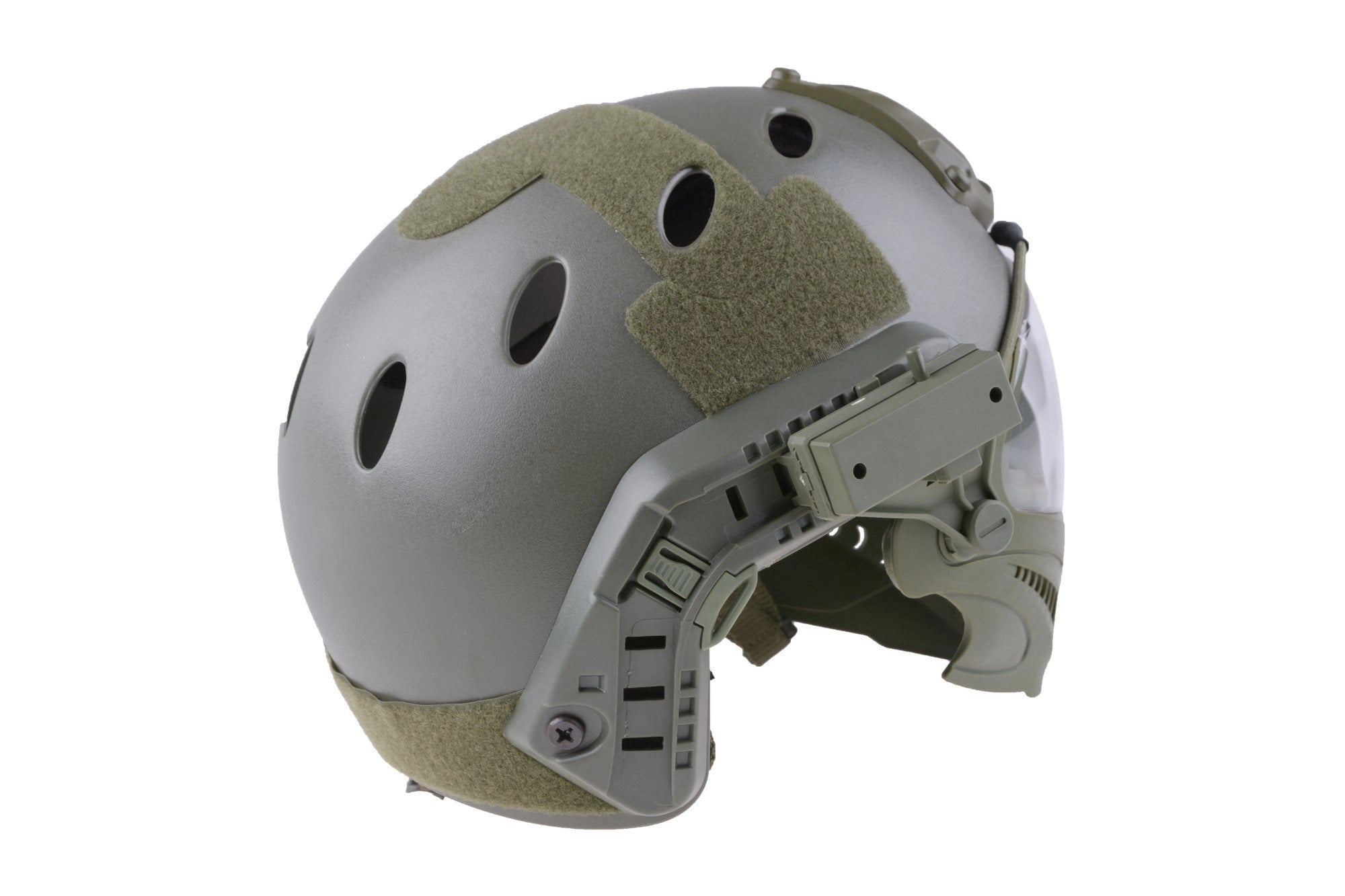 FAST PJ Piloteer helmet replica - Olive-5