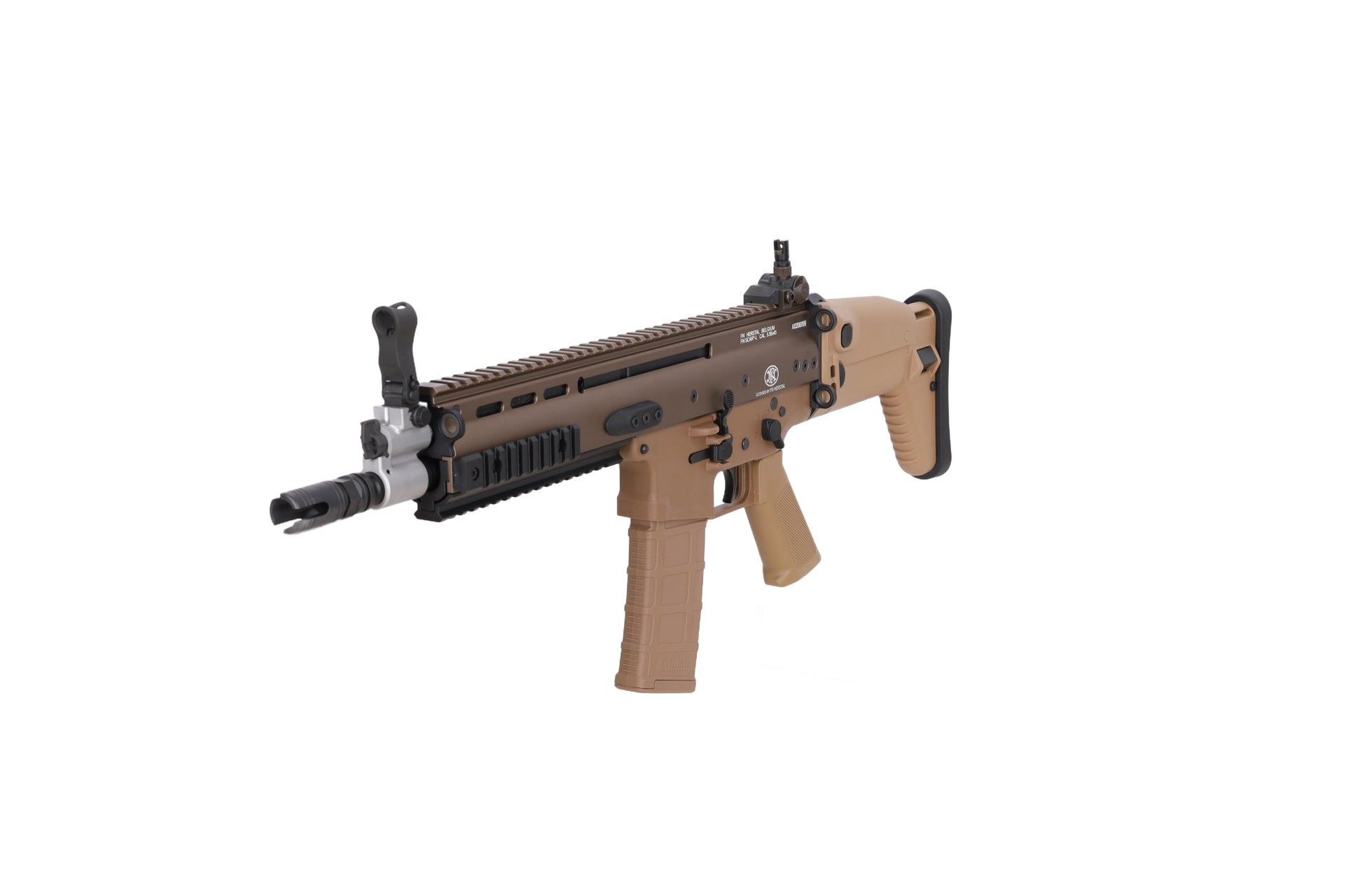 GBBR SCAR-L MK2 Level 2 Tan airsoft Carbine