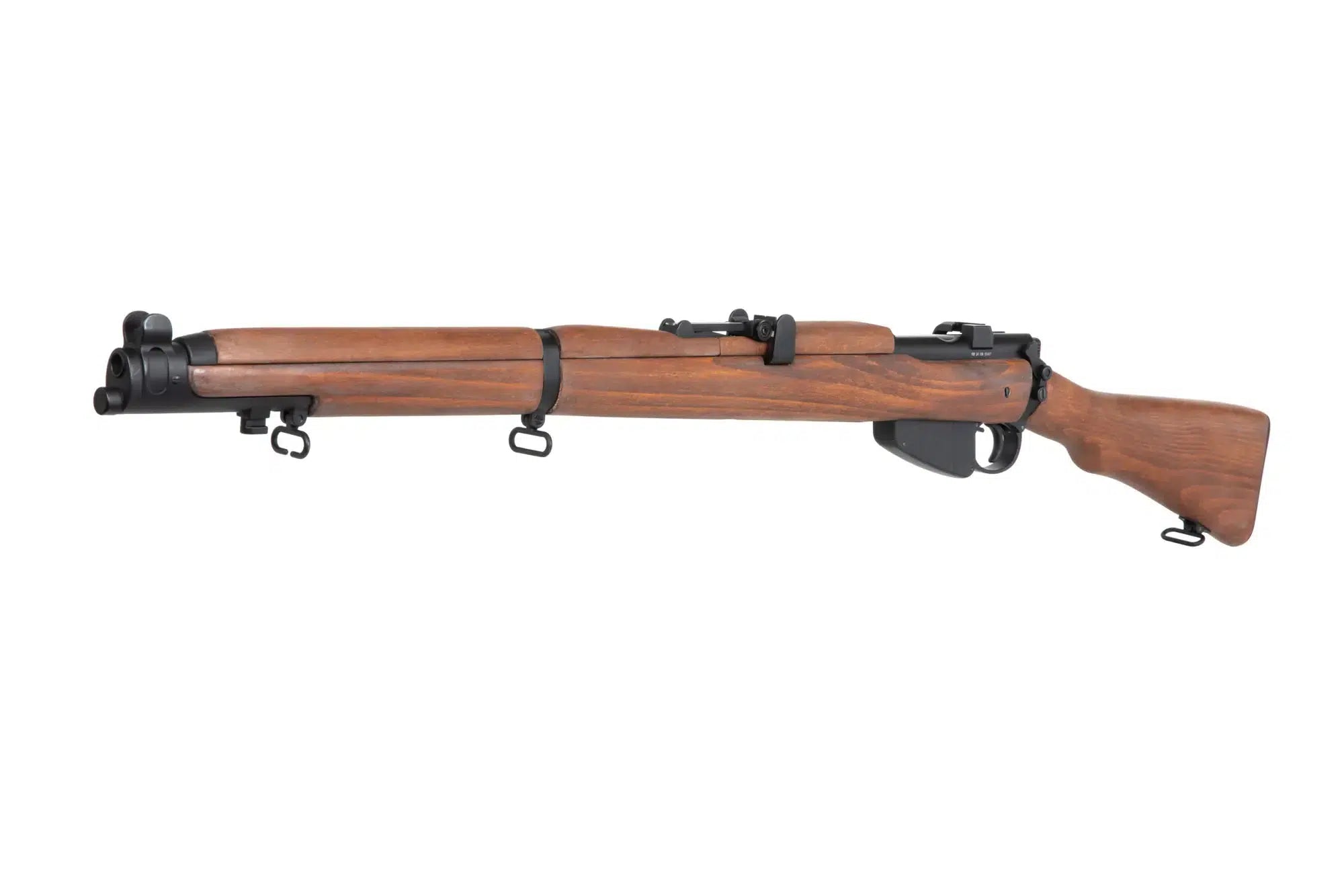 airsoft Double Bell SMLE No. 1 Mk. III rifle (wooden version)-4