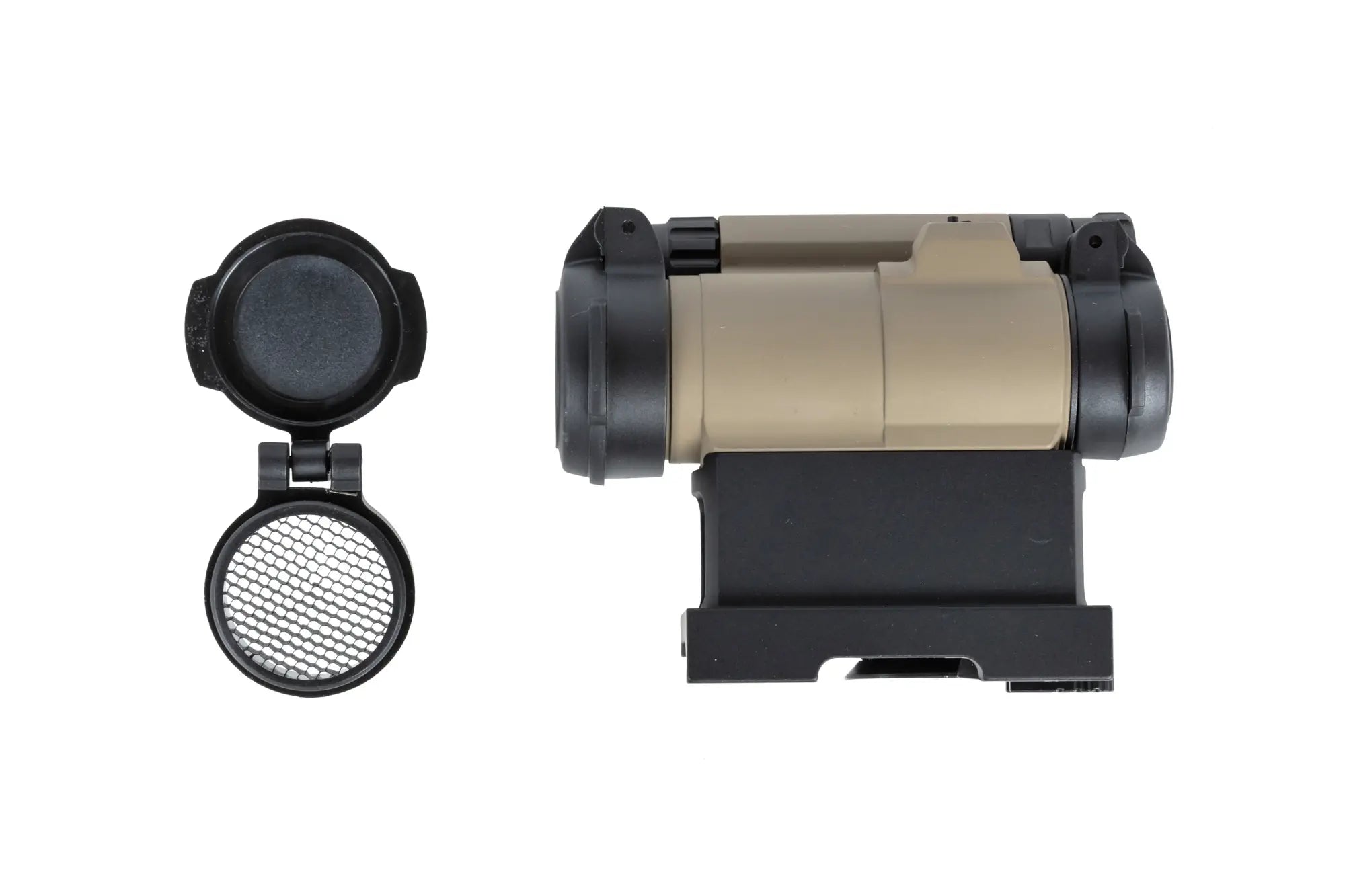 JJ Airsoft M5 red dot sight with QD Tan mount-2