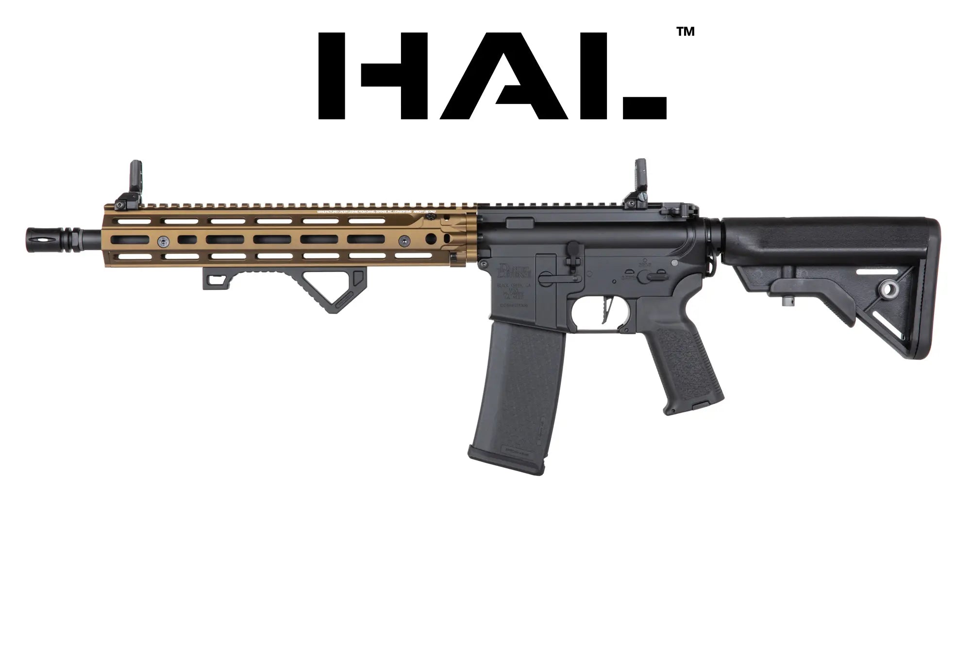 Daniel Defense® SA RISIII 14.5'' EDGE™ HAL ETU™ Chaos Bronze airsoft rifle-7