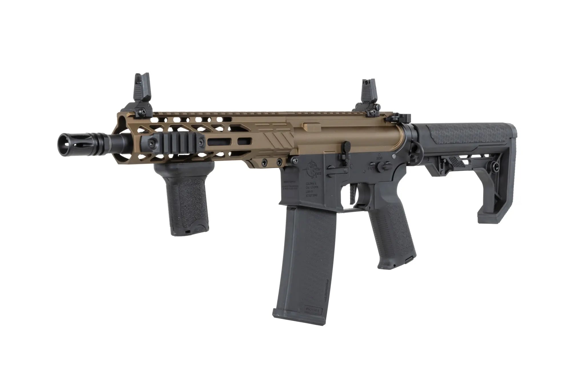 Specna Arms SA-E25-L EDGE™ Light Ops Stock HAL ETU™ Chaos Bronze airsoft Carbine-9