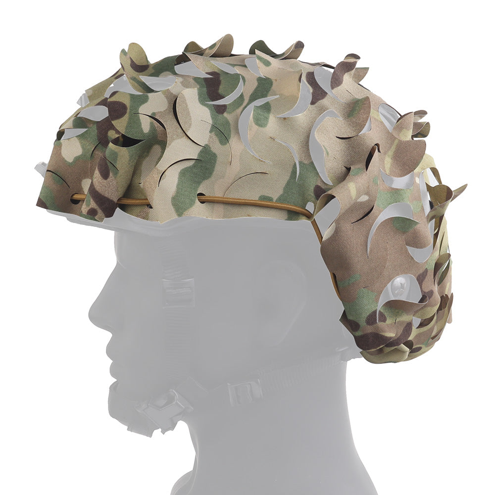 Universal helmet masking Wosport Laser Cut Cover Multicam-2