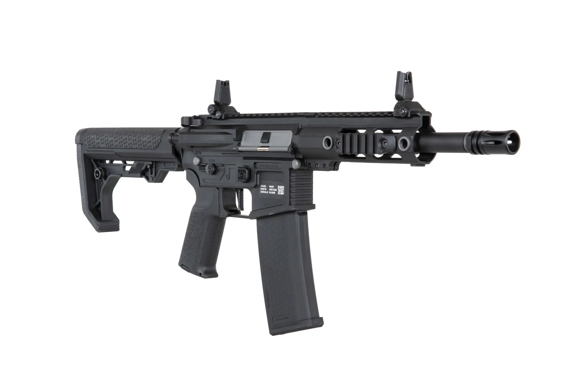 Specna Arms SA-F04-RL FLEX™ Light Ops Stock/ New Receiver HAL ETU™ airsoft Carbine Black-10