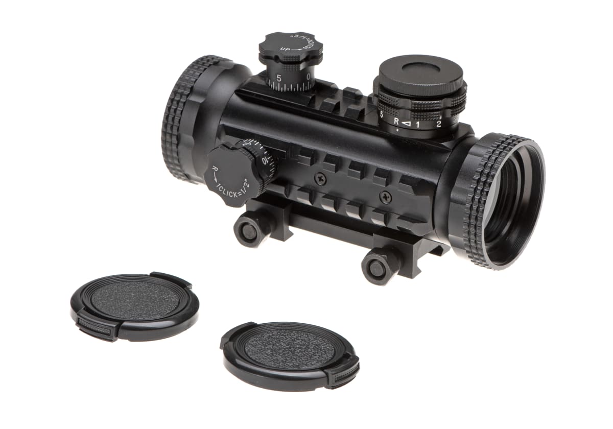 1x30 Red Dot - BLACK