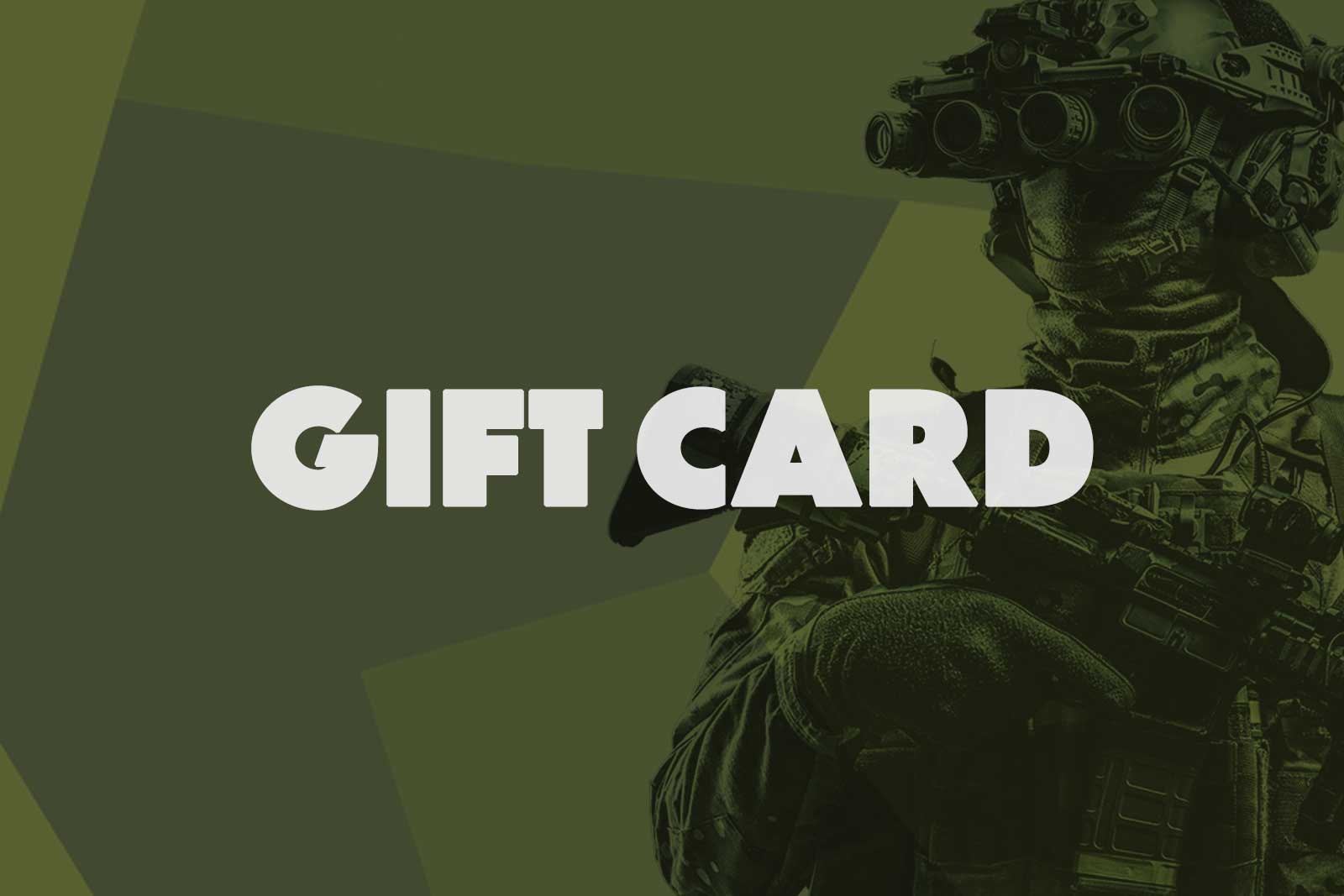 Airsoft Carte cadeau