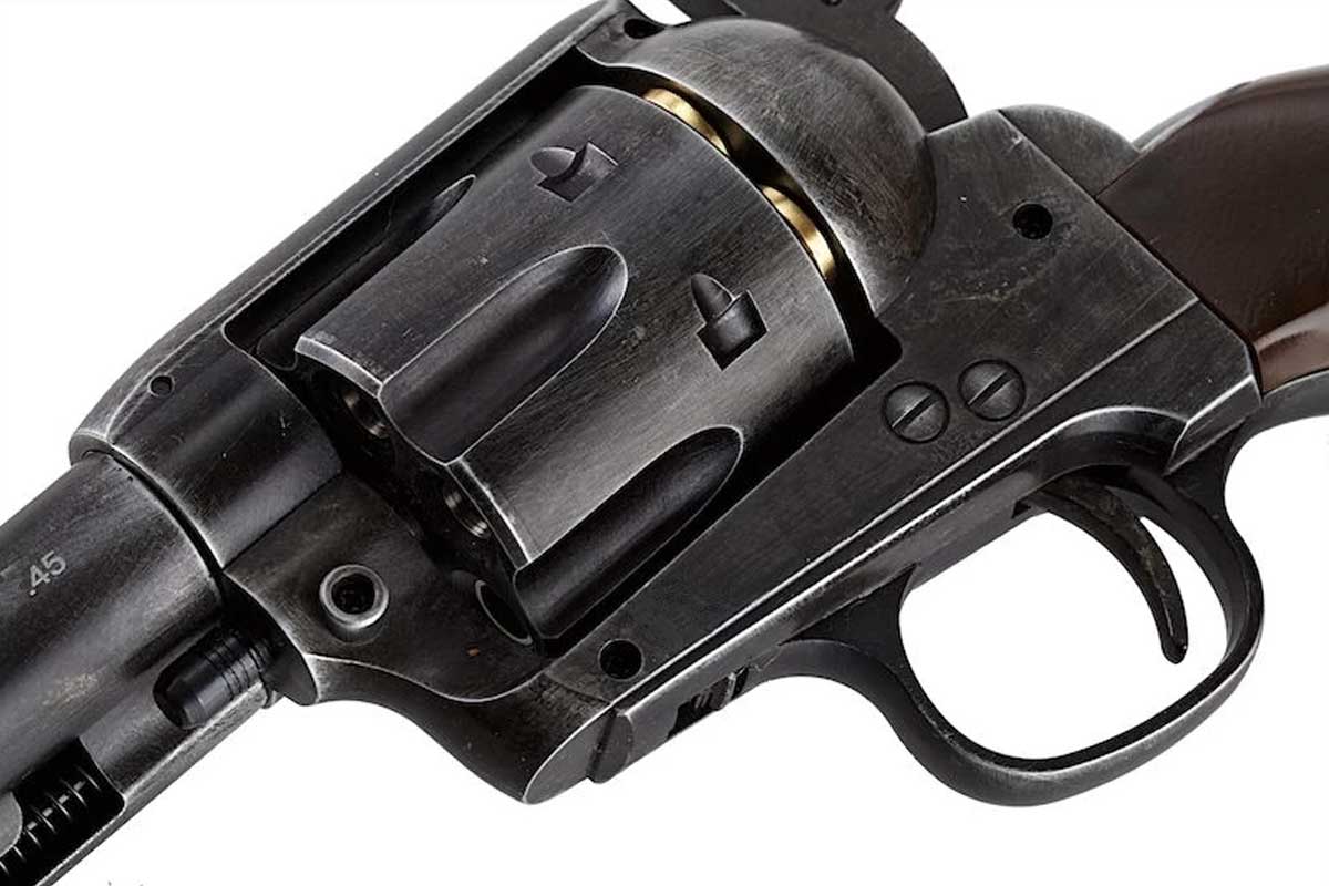 Revolver Western Cowboy 6mm Co2 - Antik