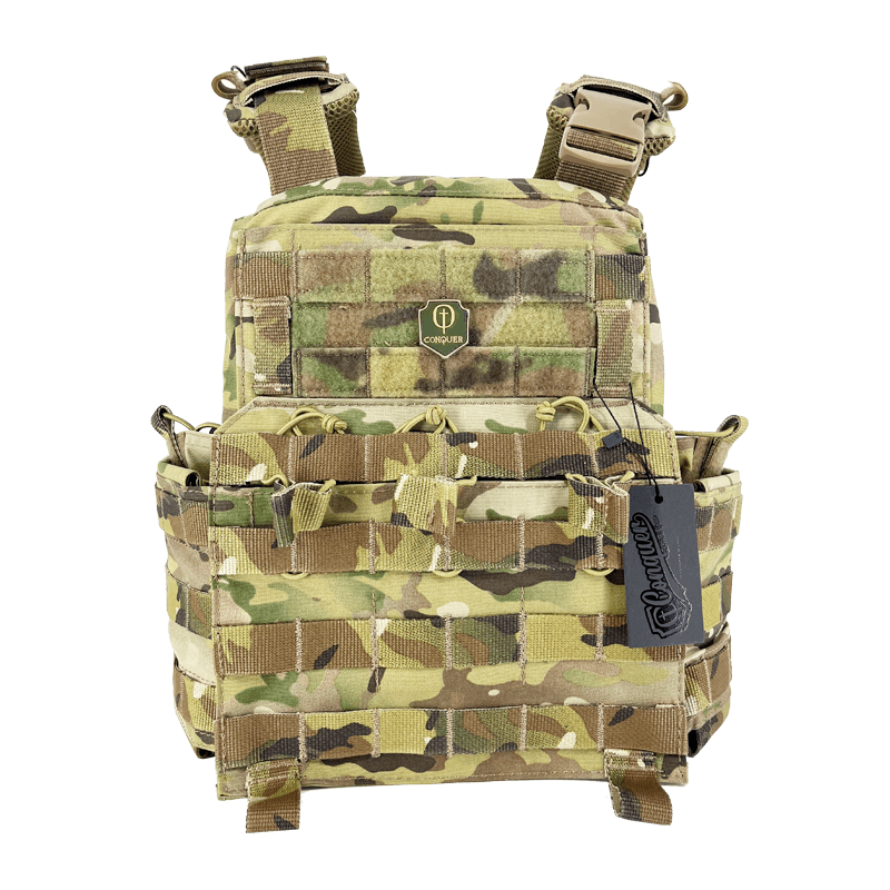 APC tactical vest-Conquer Tactical-MC camo-