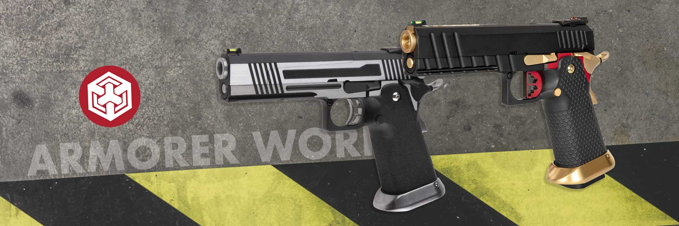 Armoer Works GBB custom airsoft pistols
