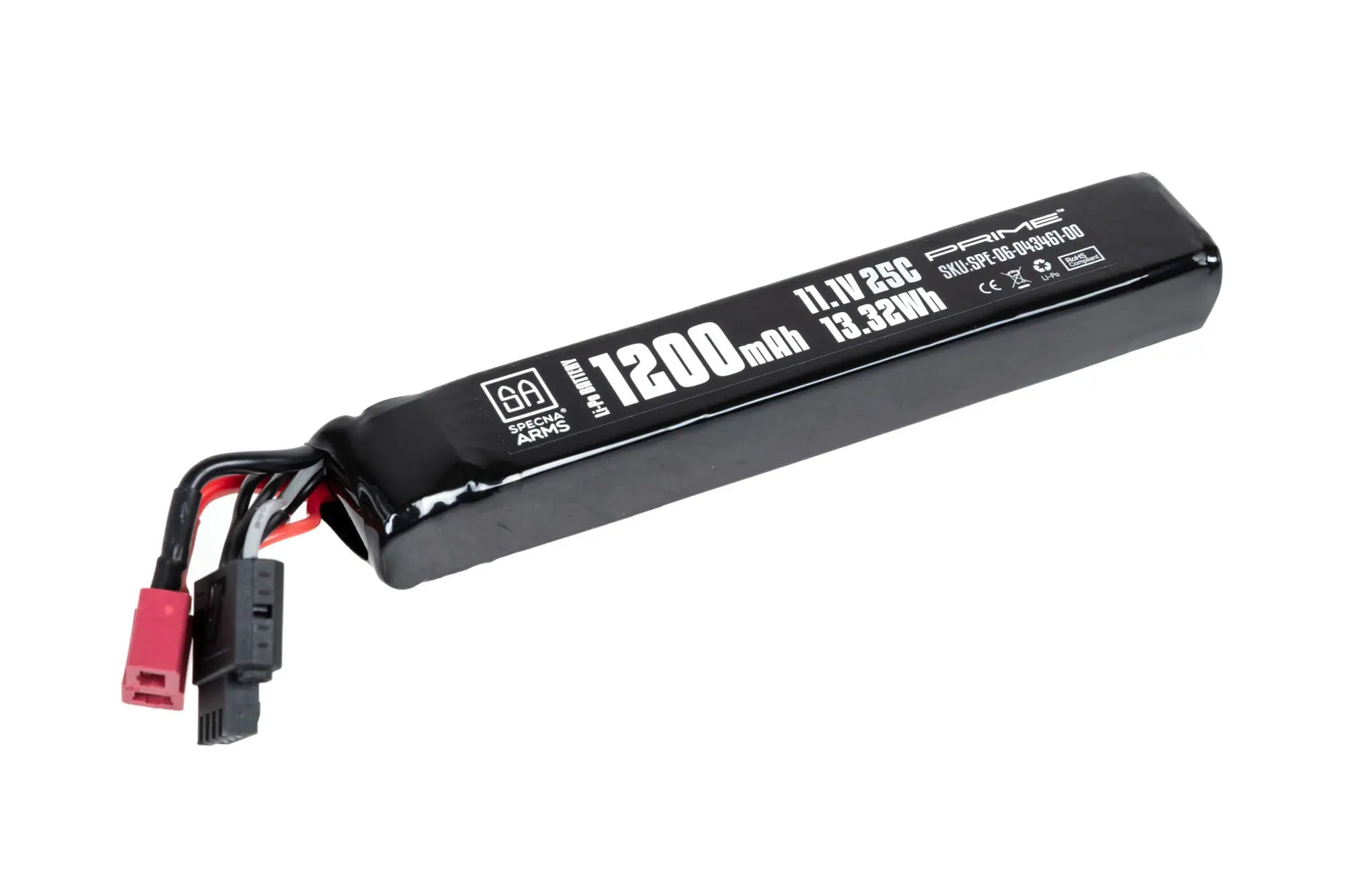 Li-Po battery Specna Arms x Gens Ace 1200 mAh 25C 11.1V T-Deans G-Tech