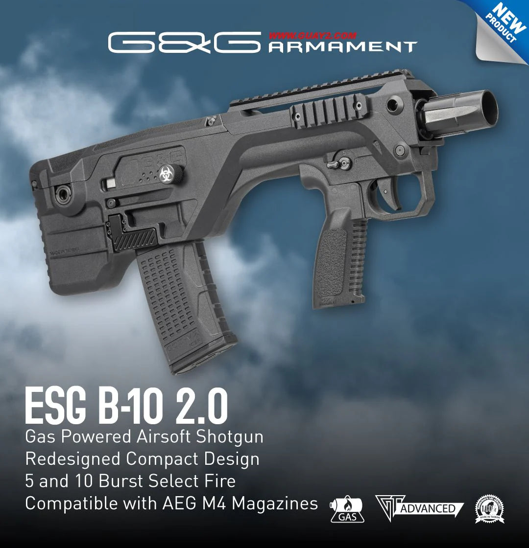 ESG B-10 Gas Non-Blowback Shotgun