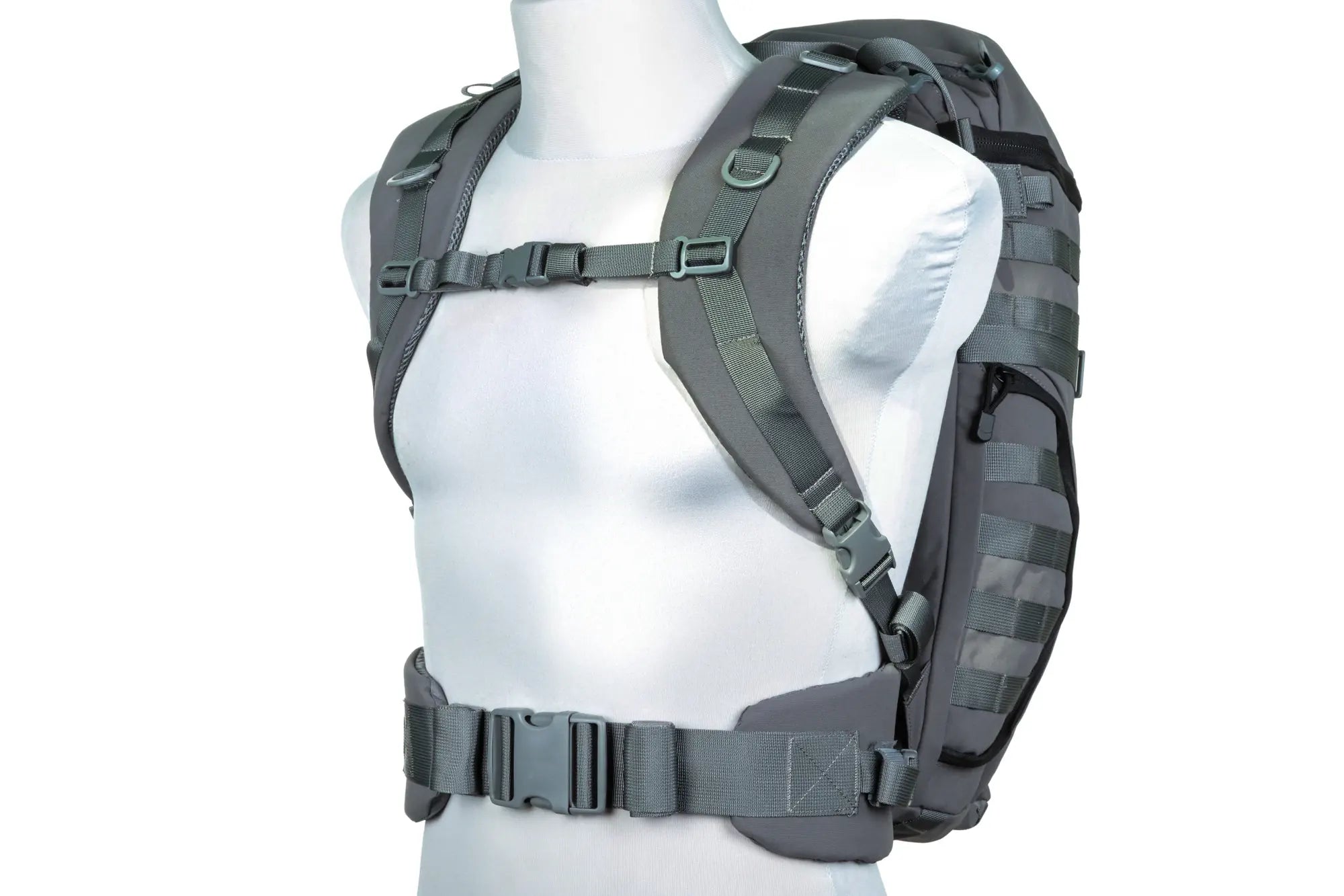Tactical 40L patrol backpack Grey