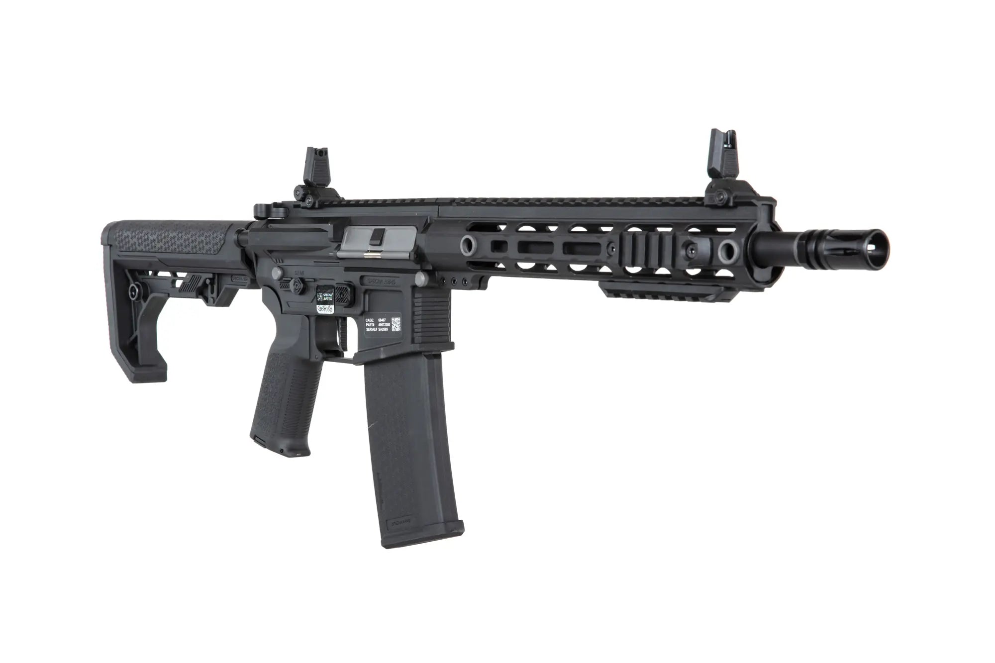 Specna Arms SA-F05-RL FLEX™ Light Ops Stock/ New Receiver HAL ETU™ airsoft Carbine Black-7