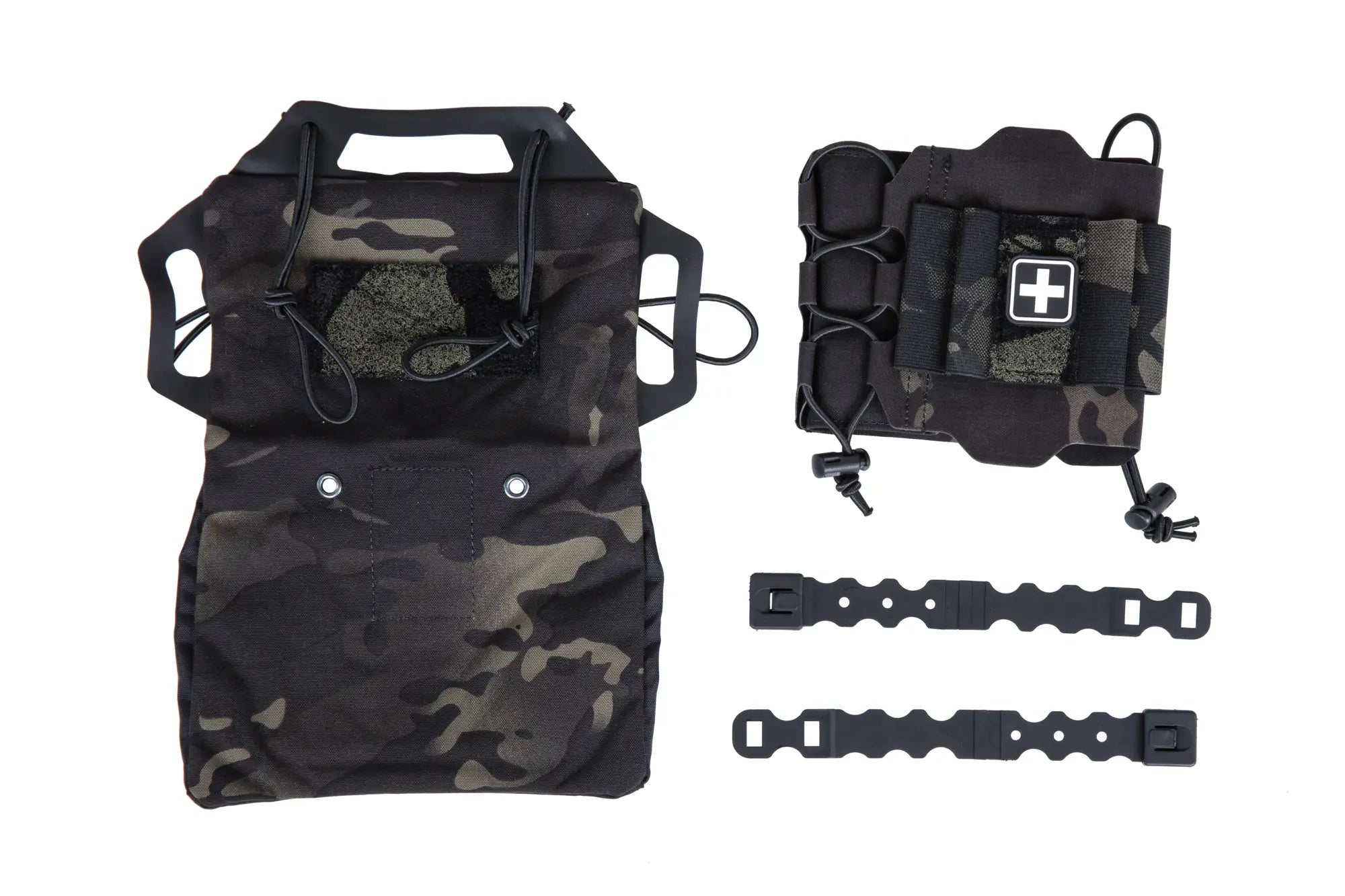 Wosport MultiCam Black tactical tear-off first aid kit-1