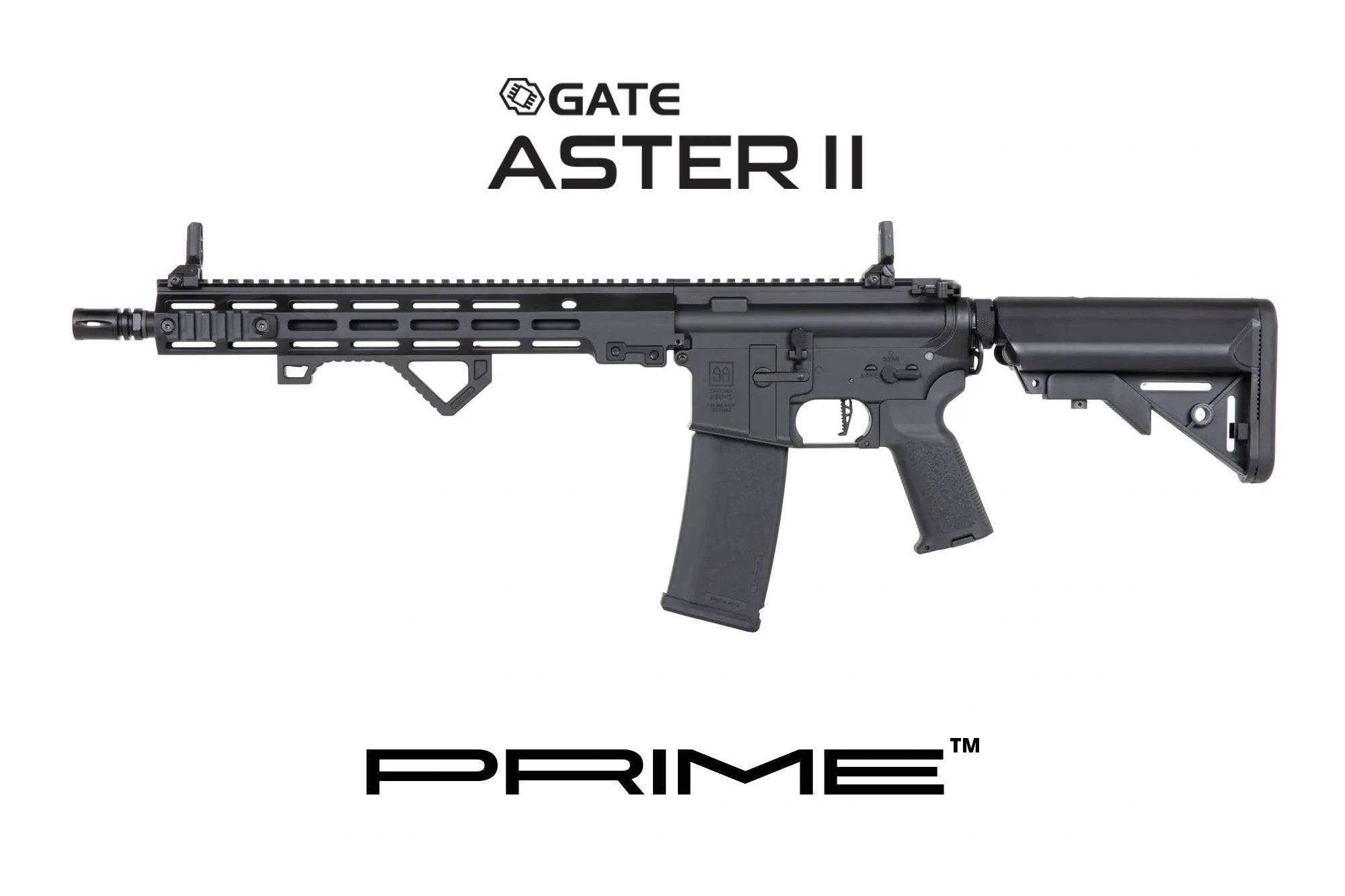 Specna Arms SA-P22 Prime™ Aster II ETU airsoft Carbine with Brushless Motor Black-10