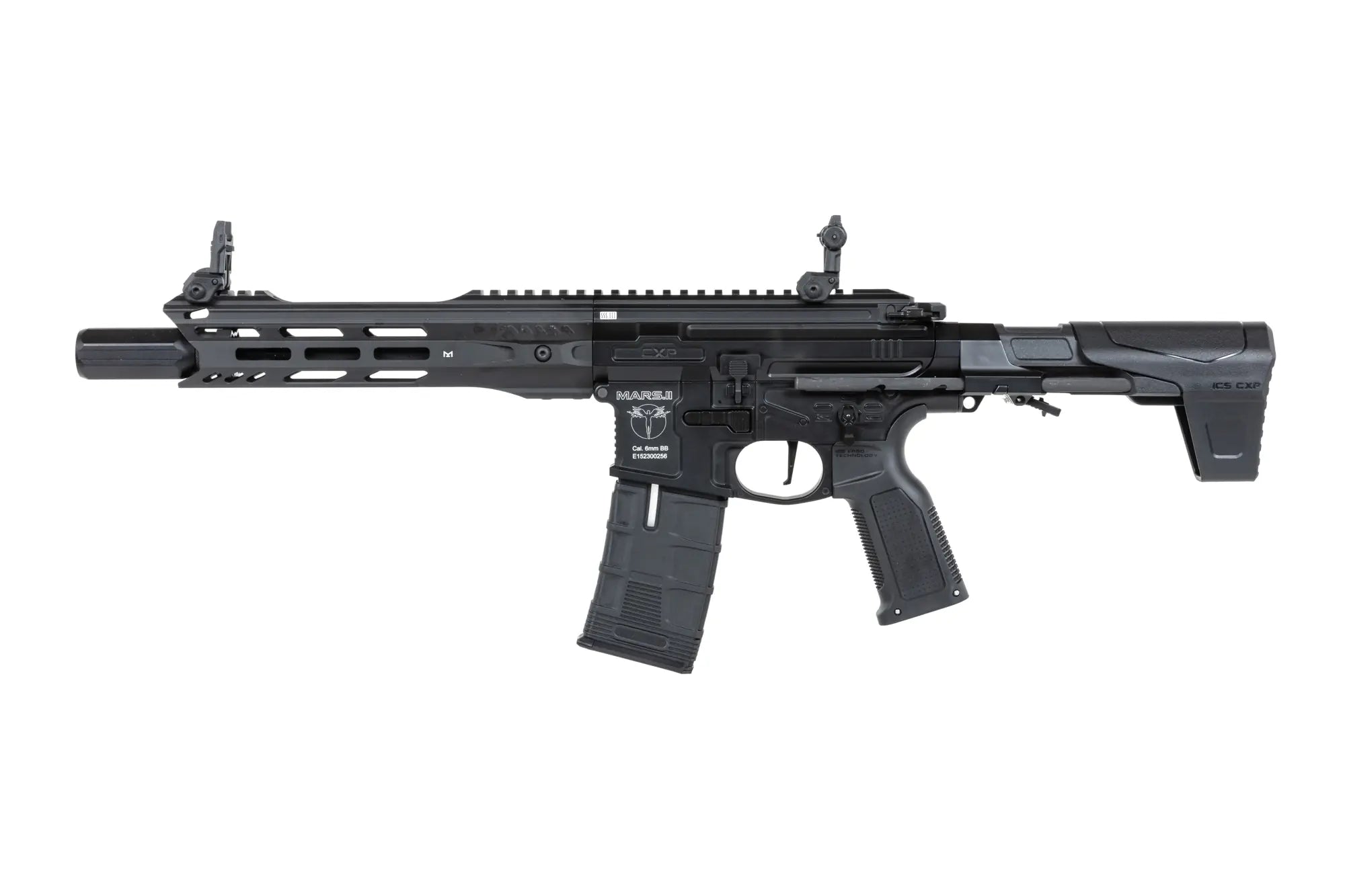 ICS Airsoft CXP MARS II Komodo JUNIOR S3 airsoft Carbine Black-4