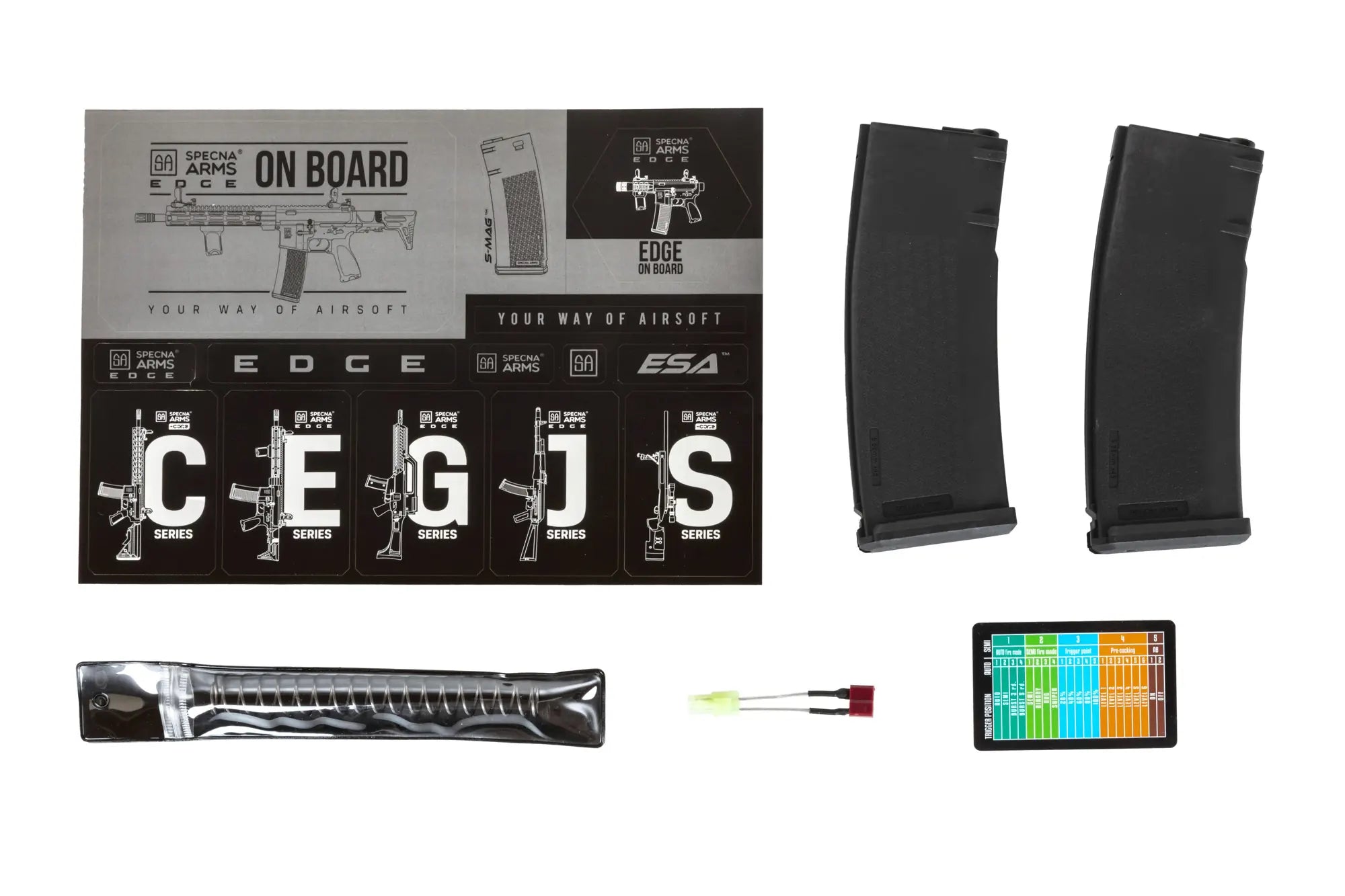 RRA SA-E24 HAL ETU Chaos Bronze Airsoft Replica with orange flash hider