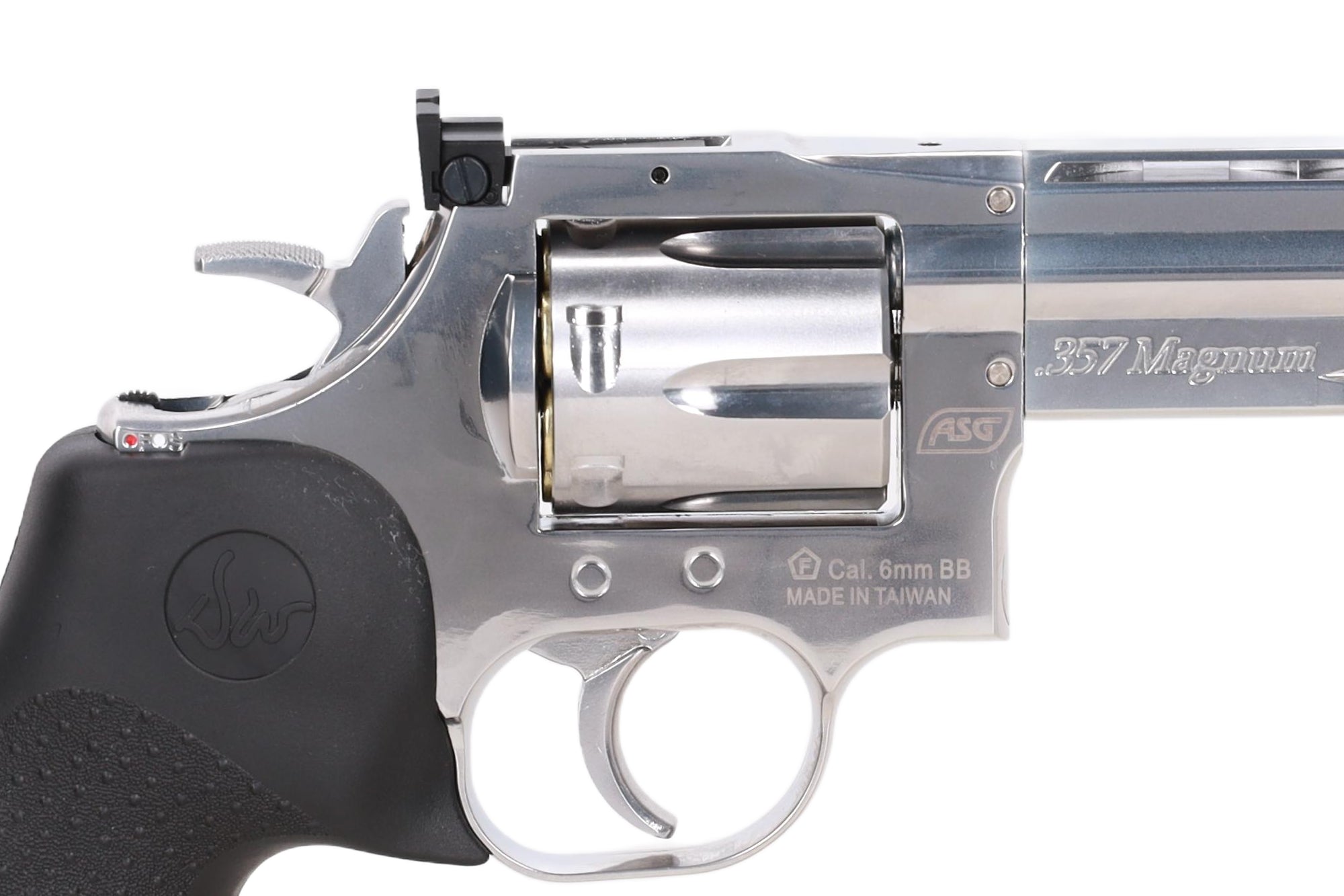 ASG Dan Wesson 715 4" CO2 Revolver Silver-8