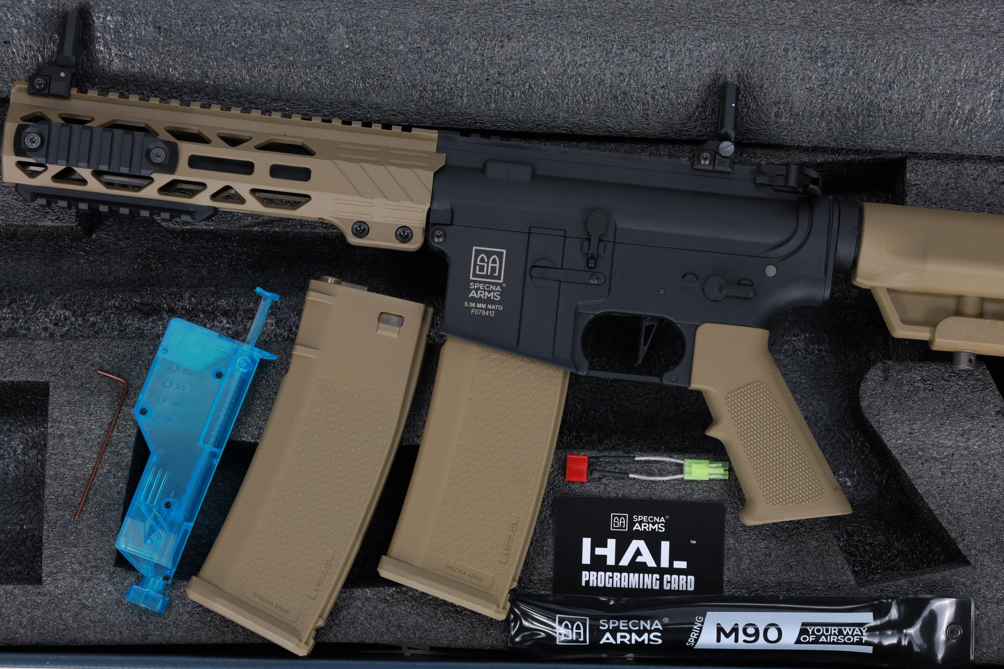 SA-F08 FLEX Gen.2 BLDC HAL ETU Half-Tan Airsoft rifle