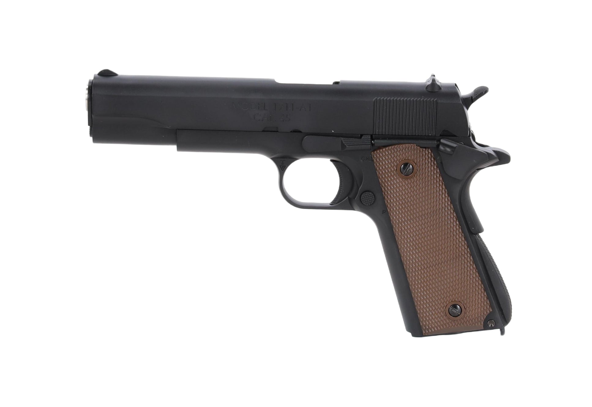 King Arms 1911-A1 cal.45 airsoft green gas pistol Black-9